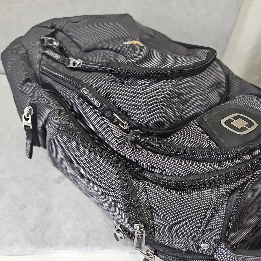OGIO Surge RSS Backpack 600D Poly Pindot Crush Proof Compartment W Logo Black