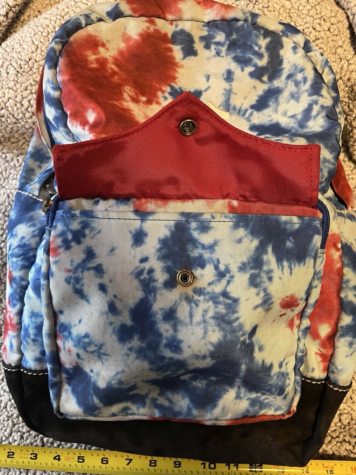True Religion Red, Blue & White Backpack Book Bag 4th Of July Holiday School G8