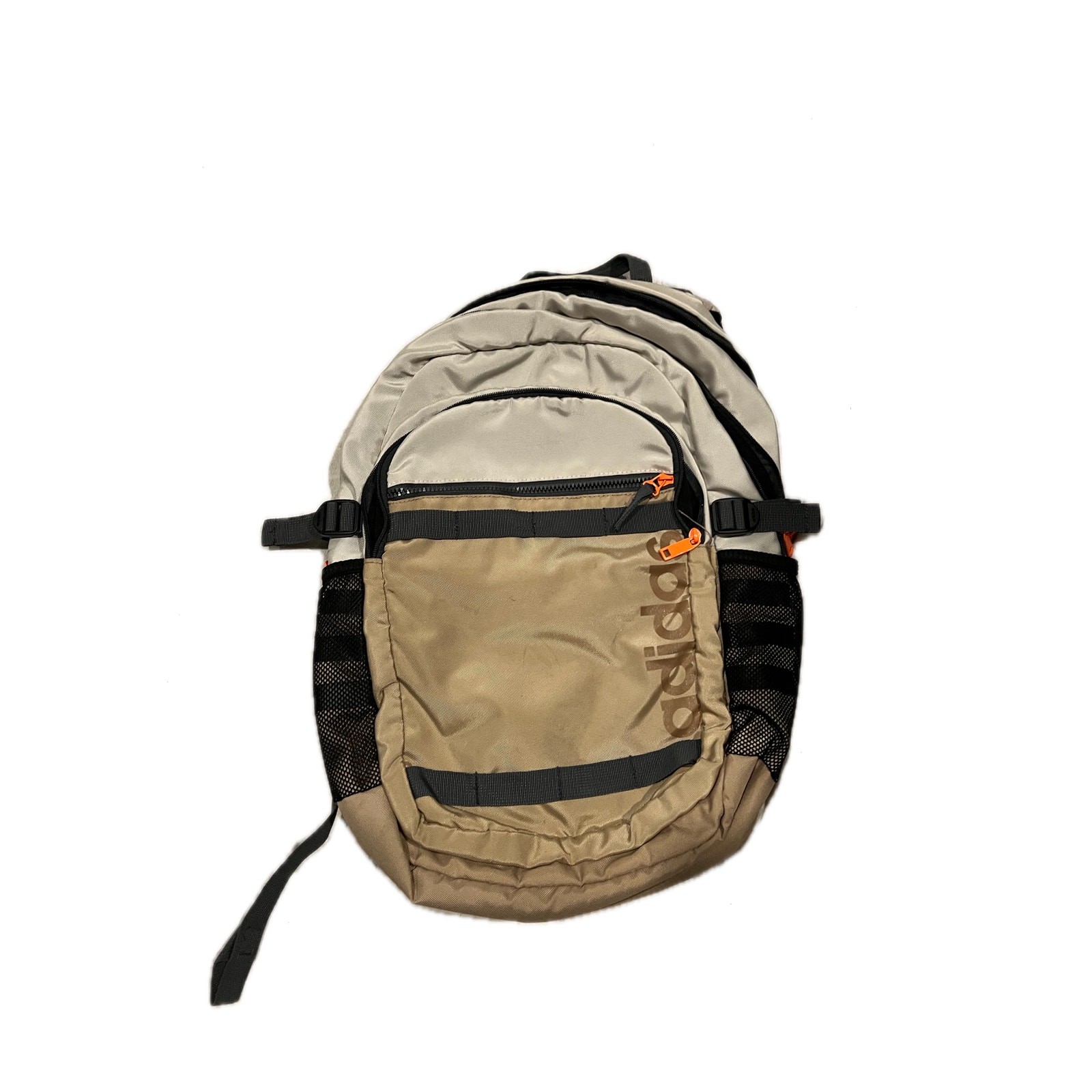 Adidas Core Advantage 4 Backpack 1770 CU Beige White Gray
