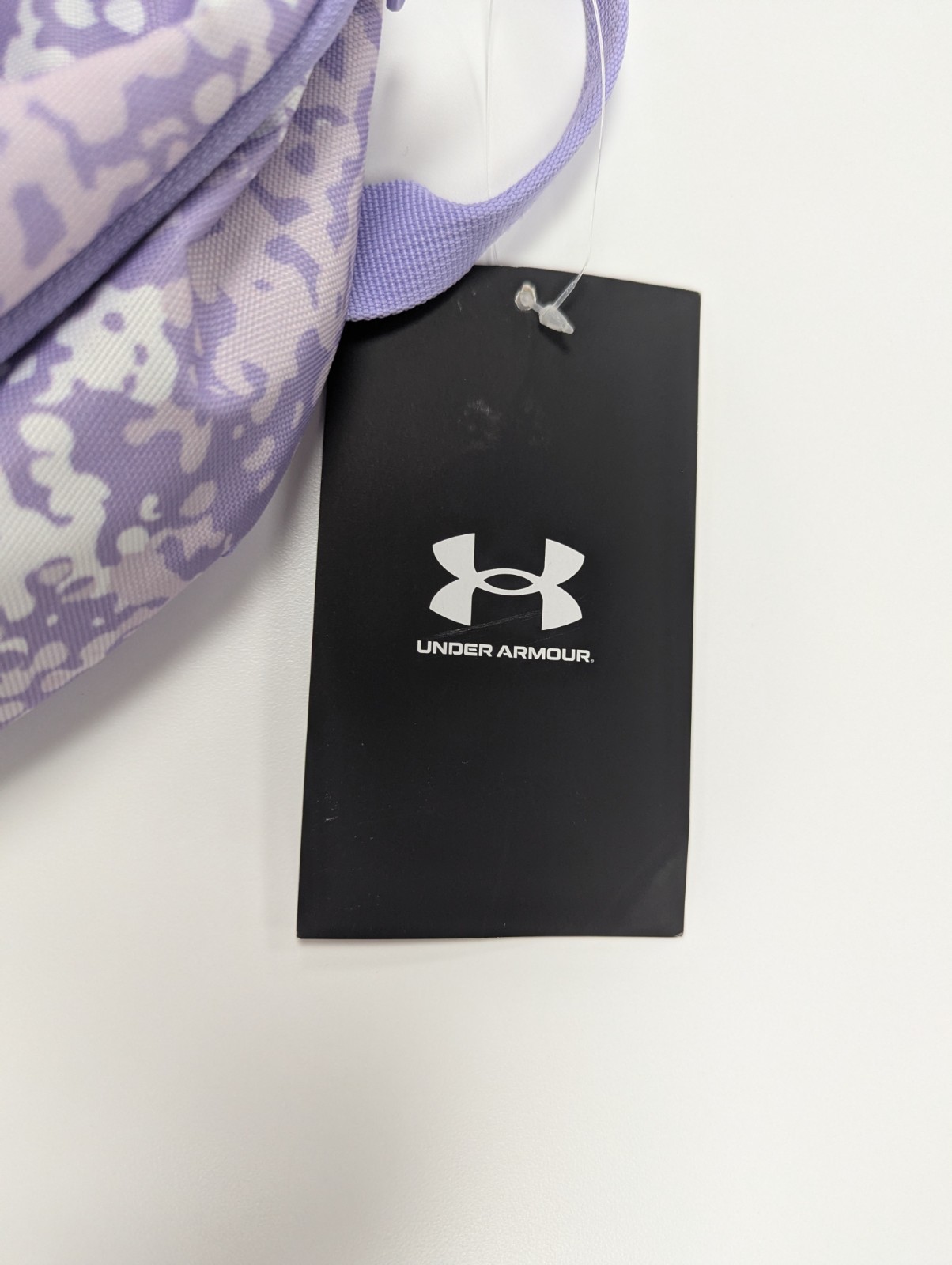 Under Armour UA Hustle Storm Backpack 26 L Purple School Laptop Bag Padded