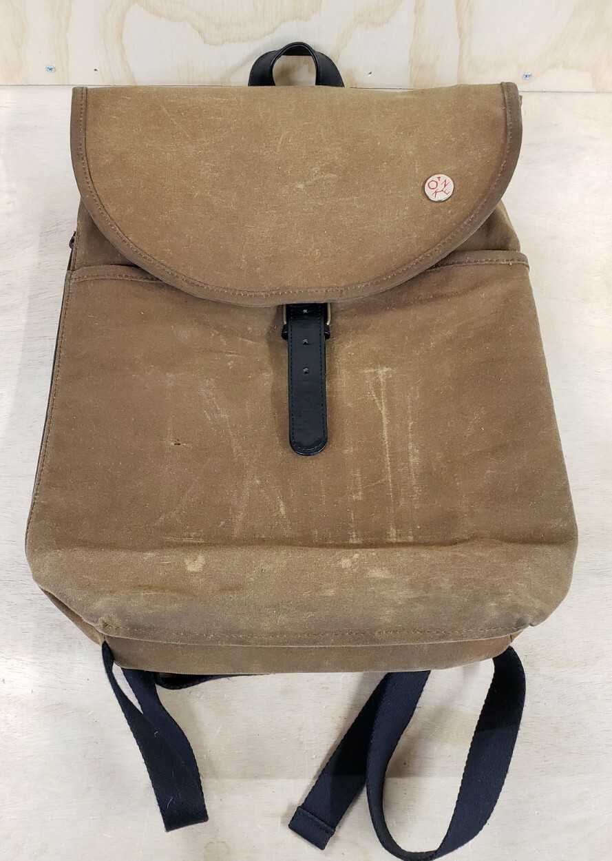 Token Bergen Waxed Backpack Medium Field Tan TK-290 WX FTAN
