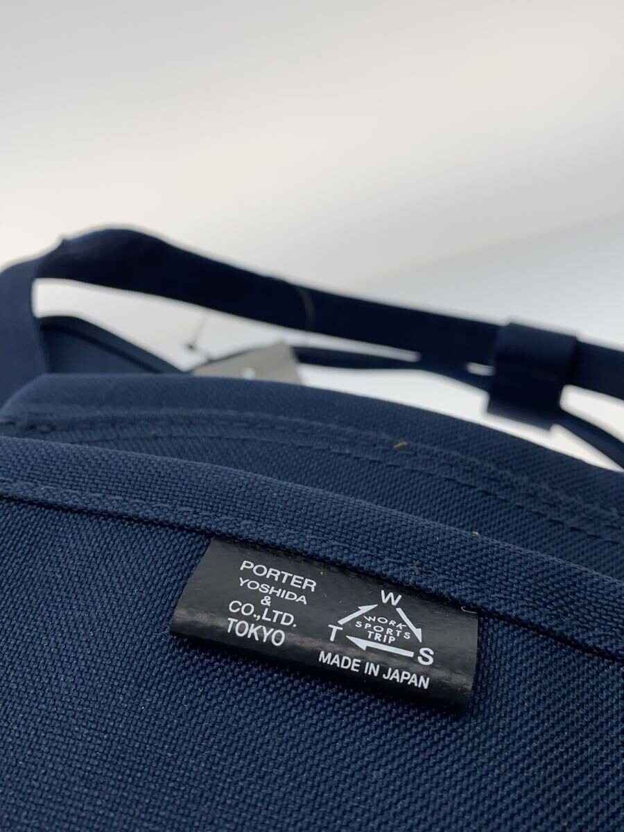 PORTER Navy Solid Backpack Unisex Adults 35x38x15cm Made in Japan Bag