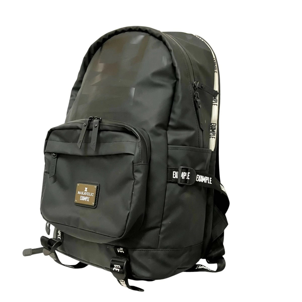 Import duty included for US buyers MAKAVELIC x EXAMPLE Backpack Black 11.8in x