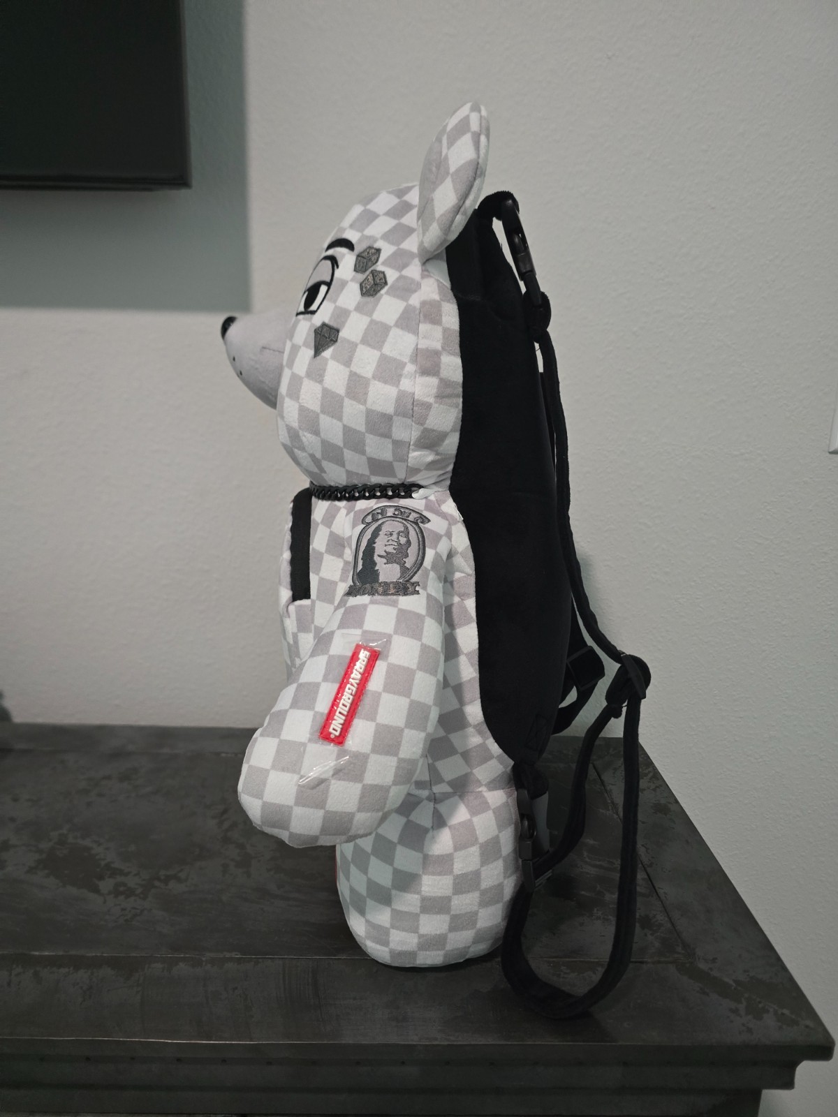 sprayground teddy bear limited edition backpack