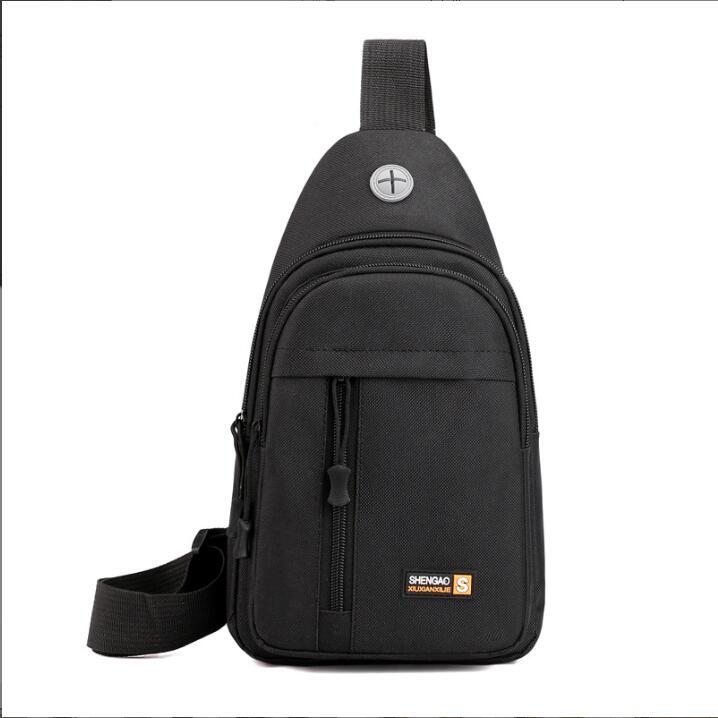 Crossbody Bag Large Capacity Front Chest Bag Tactics Pack for Man Women