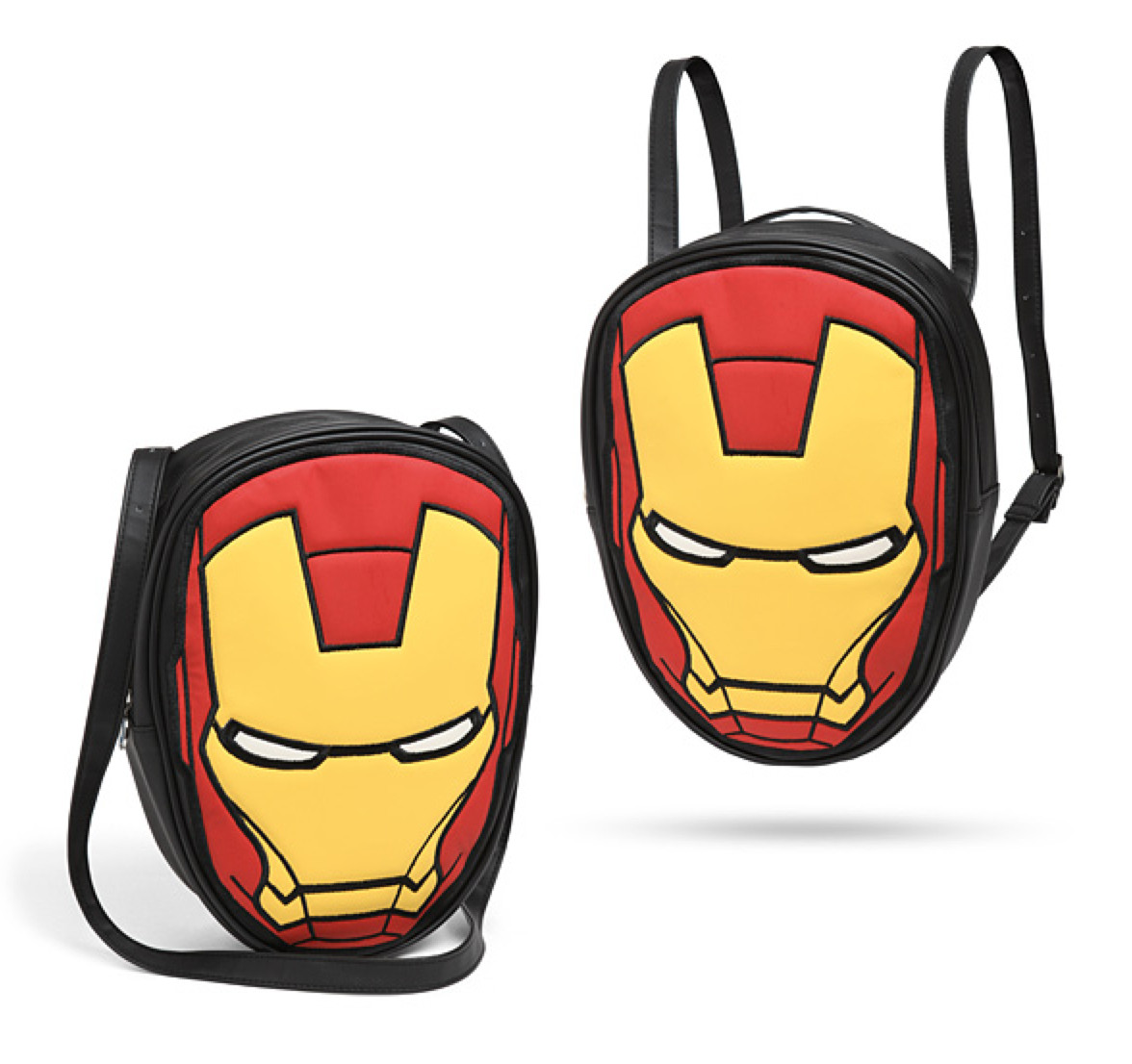Marvel Iron Man Avengers Convertible Small Backpack – Shoulder Tote Bag! NWT