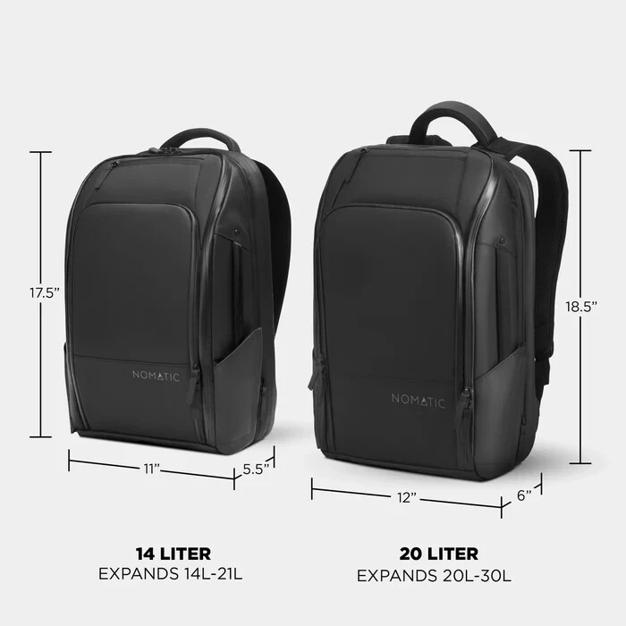 Nomatic – Travel Pack Backpack – 20L – Black