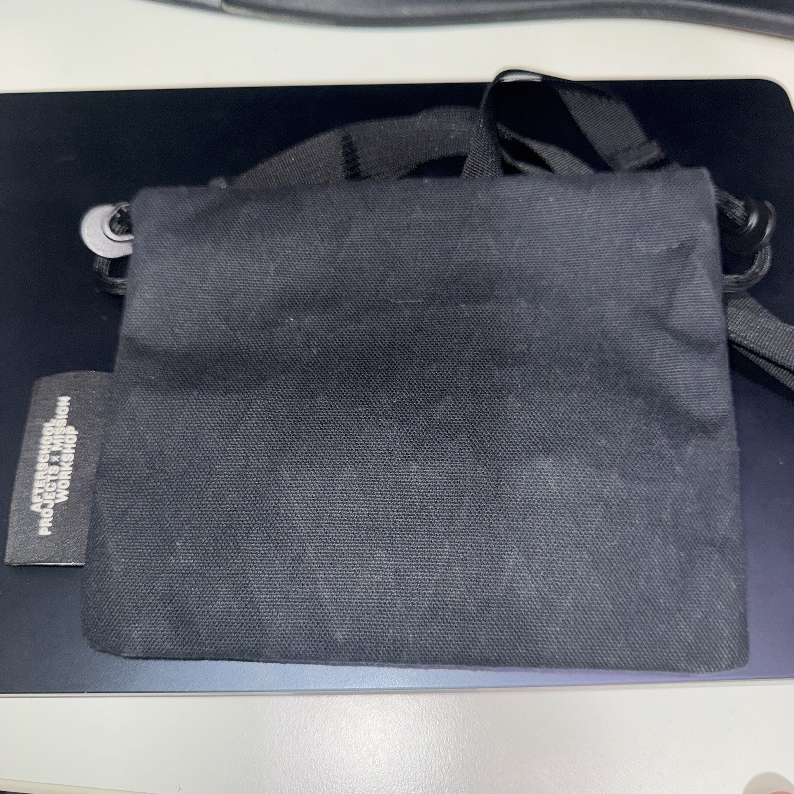 Mission Workshop X Afterschool Projects Sacoche crossbody bag black xpac