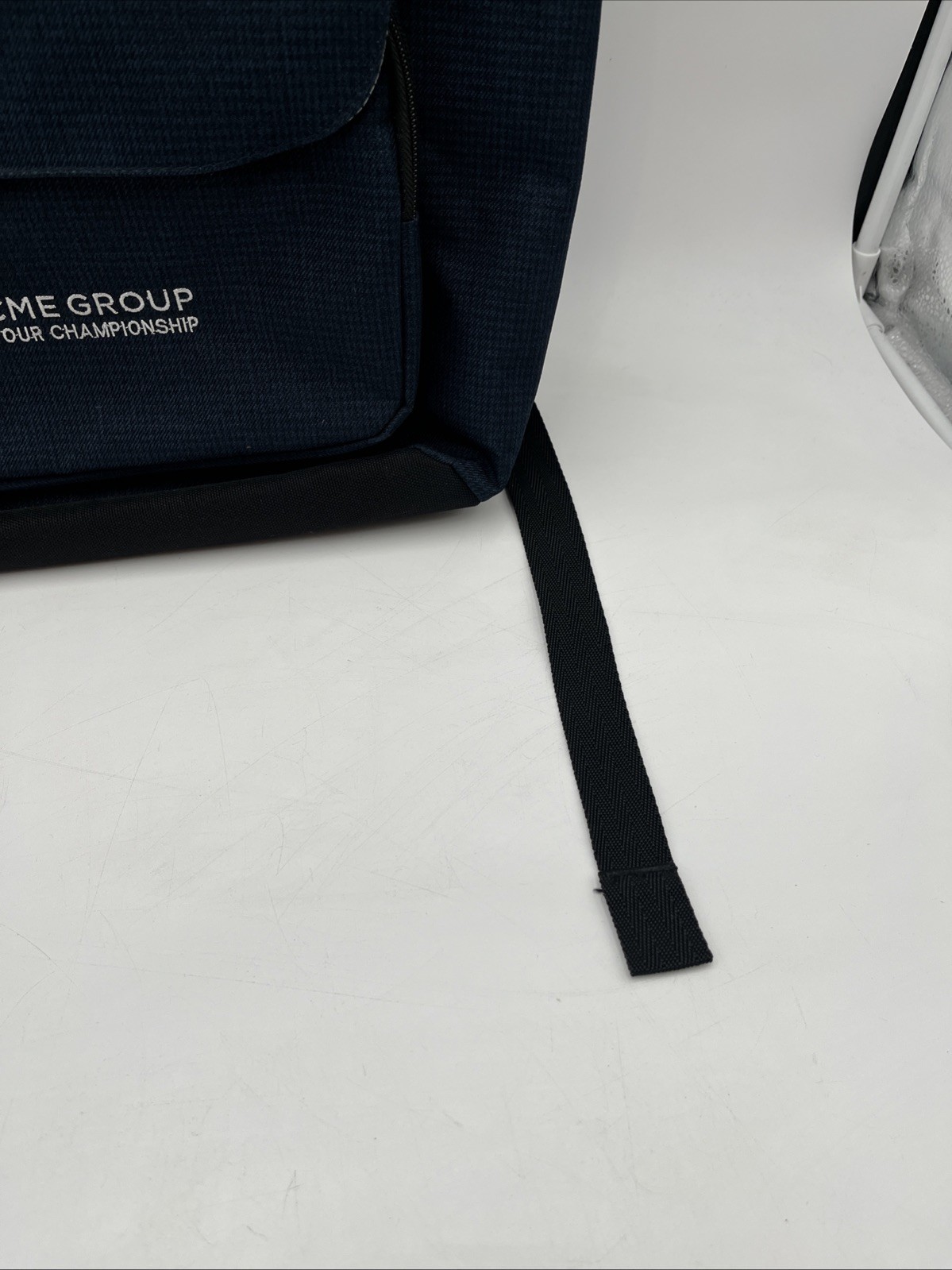 Travis Mathew Sunderland Backpack CME Group Tour Championship 18×11.5×6 Blue