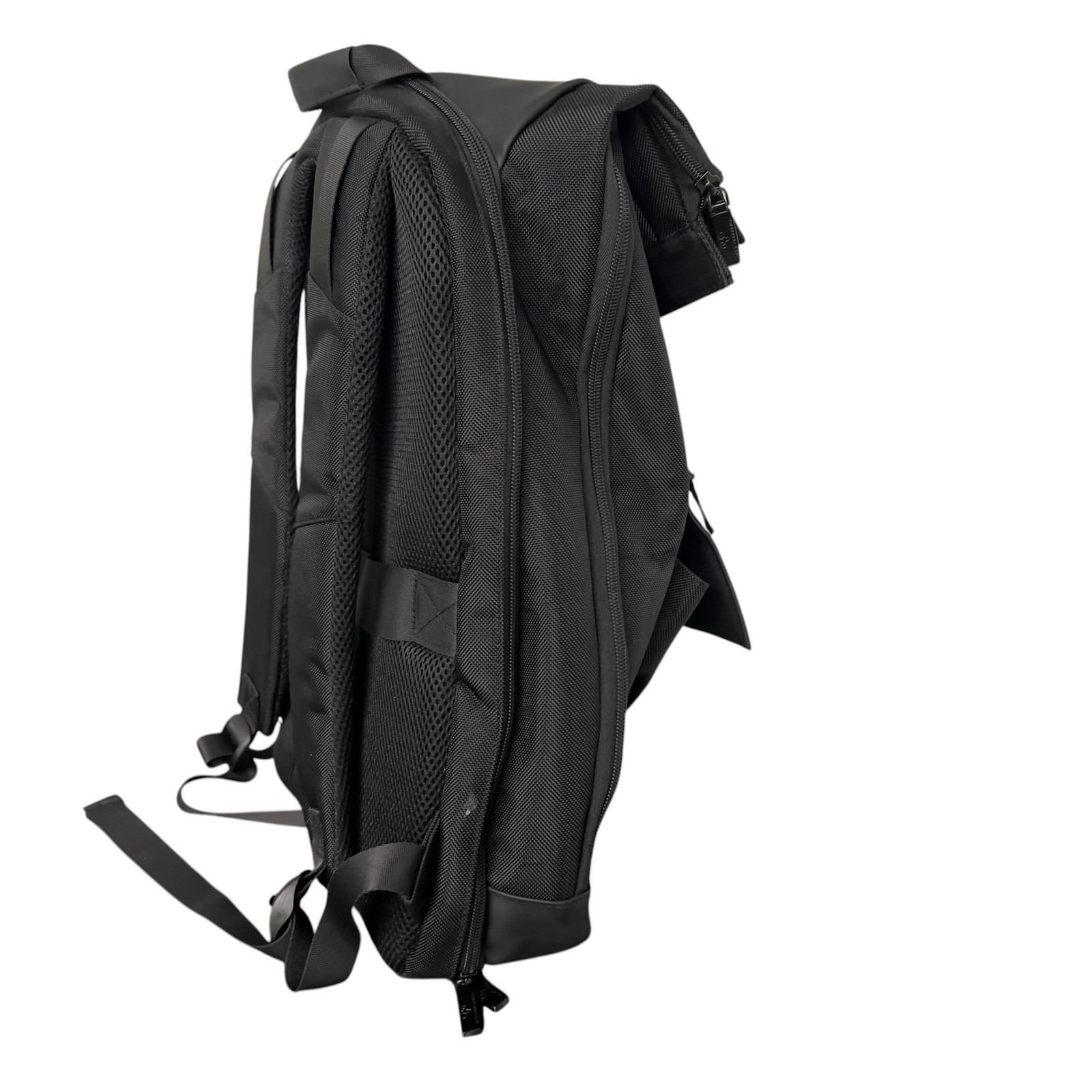 Jack Abraham’s Black Roll Top Backpack Laptop Travel Commuter Waterproof