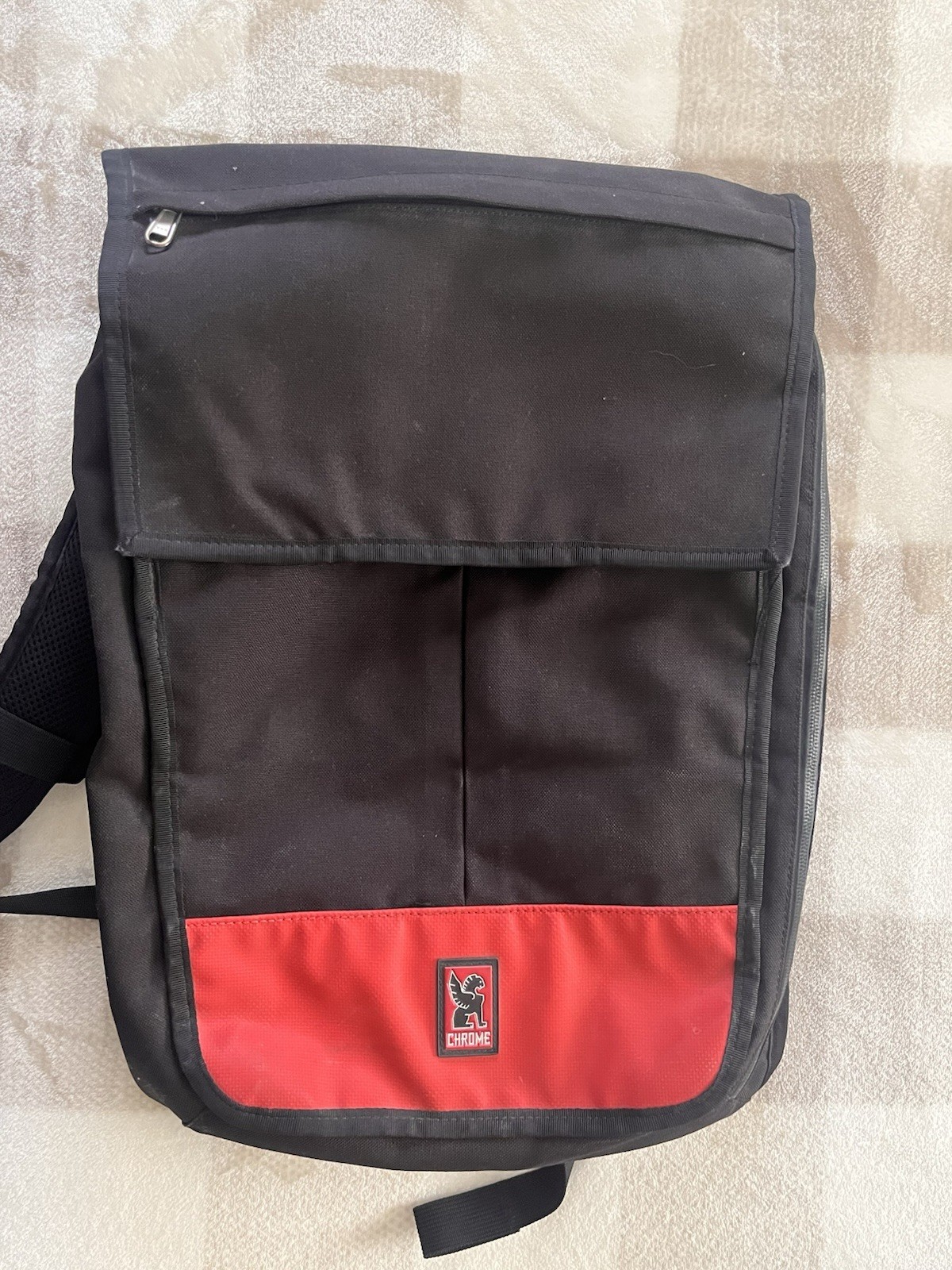 Chrome Industries Laptop Backpack – Black & Red