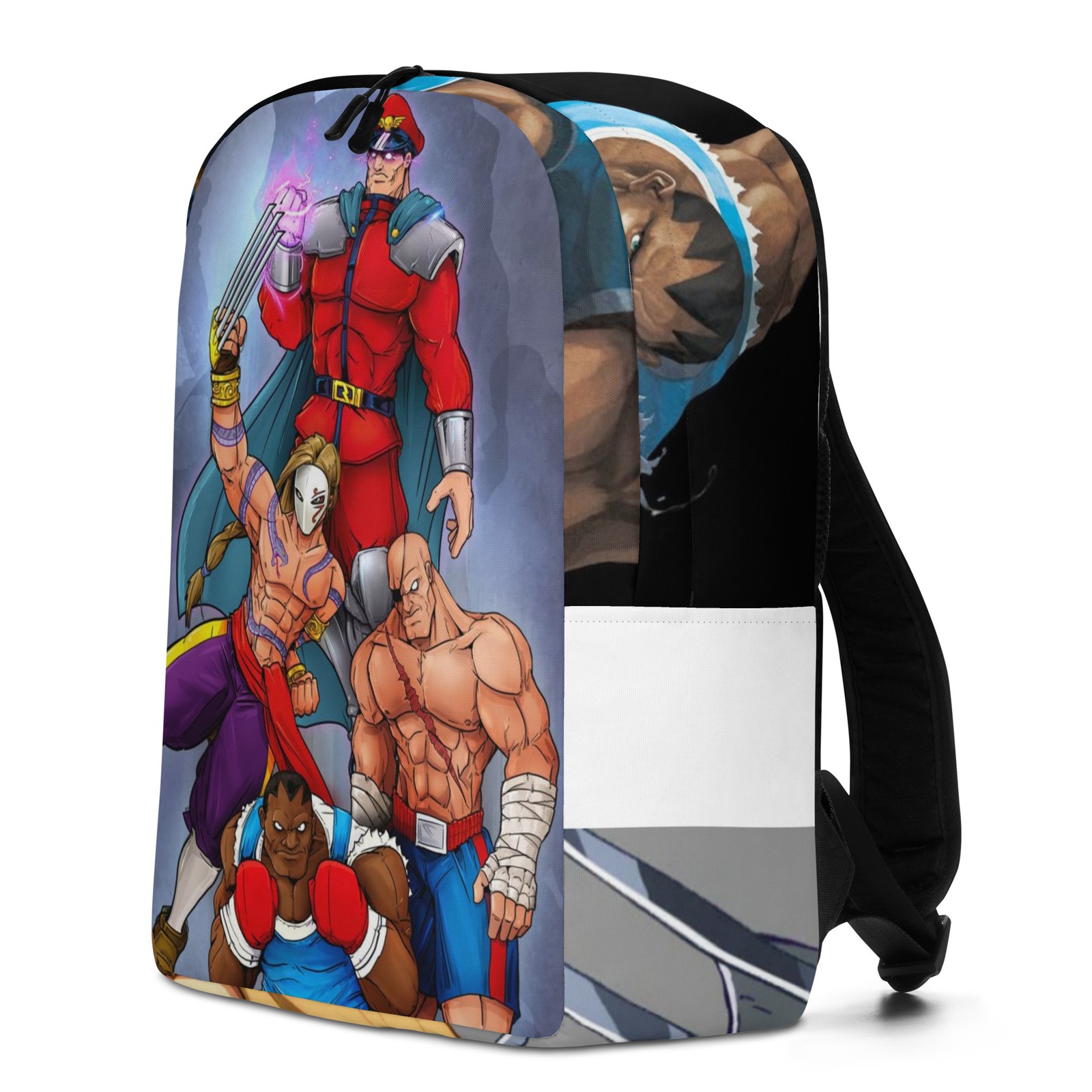 Four Heavenly Kings Street Fighter Backpack, Minimalist Backpack For Gamers