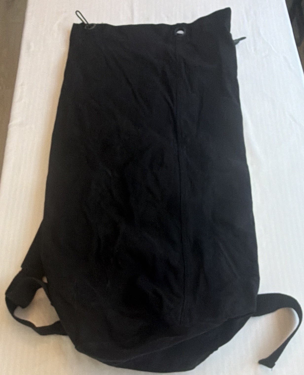 Rothco Black Drawstring military style w/ Backpack straps