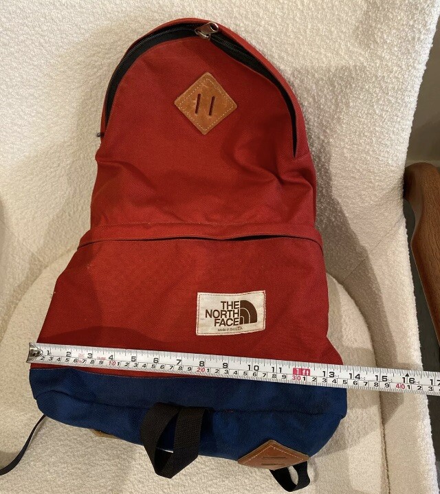 Vintage North Face Teardrop Backpack Brown Label USA Made Mint Condition