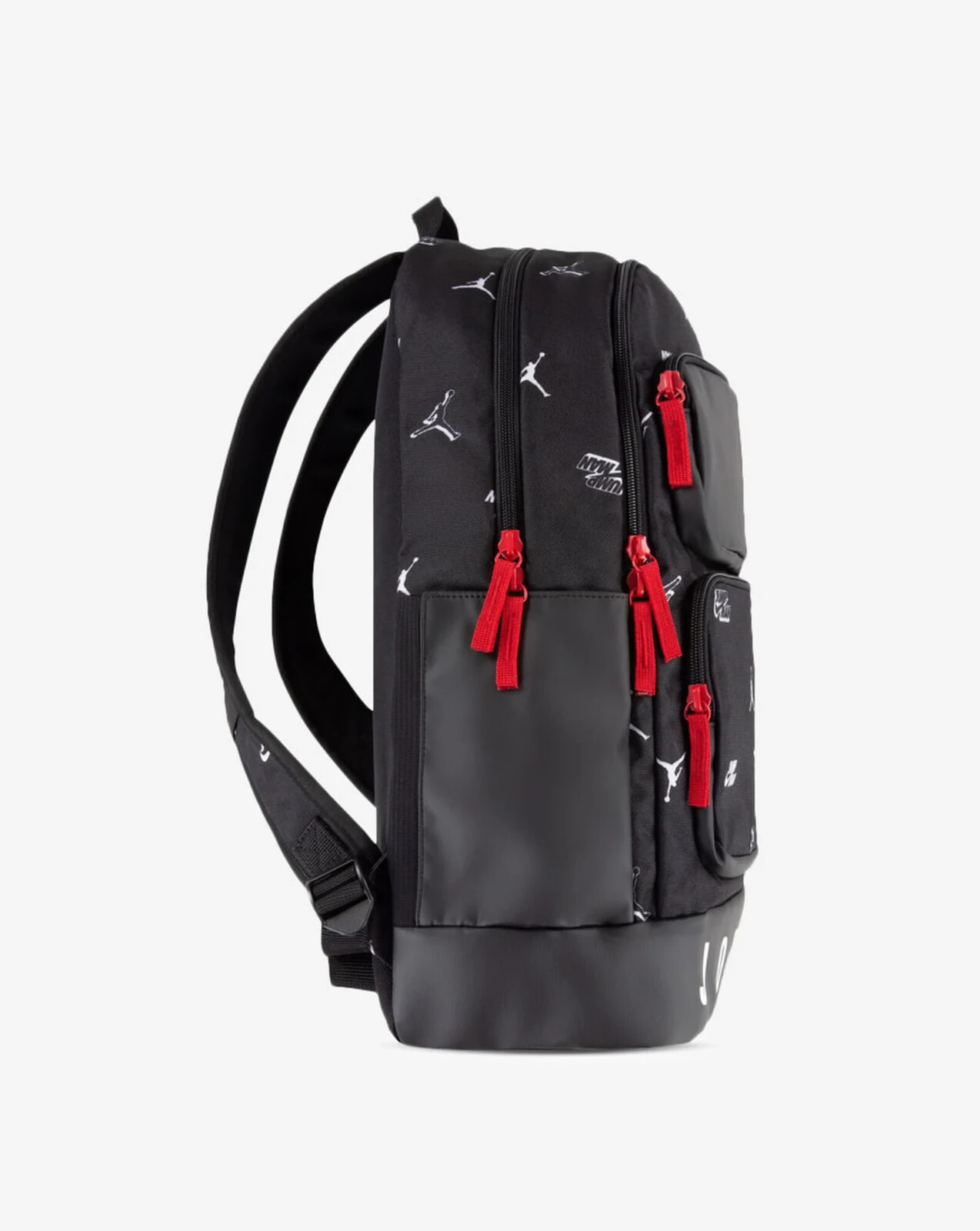 Nike Jordan Essentials Backpack Laptop School Bag Black/Gym Red