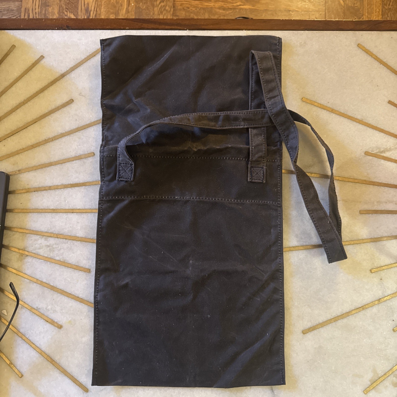 Oilskin Canvas Haversack, Union Soldier Style Crossbody with Flap Pouch- New