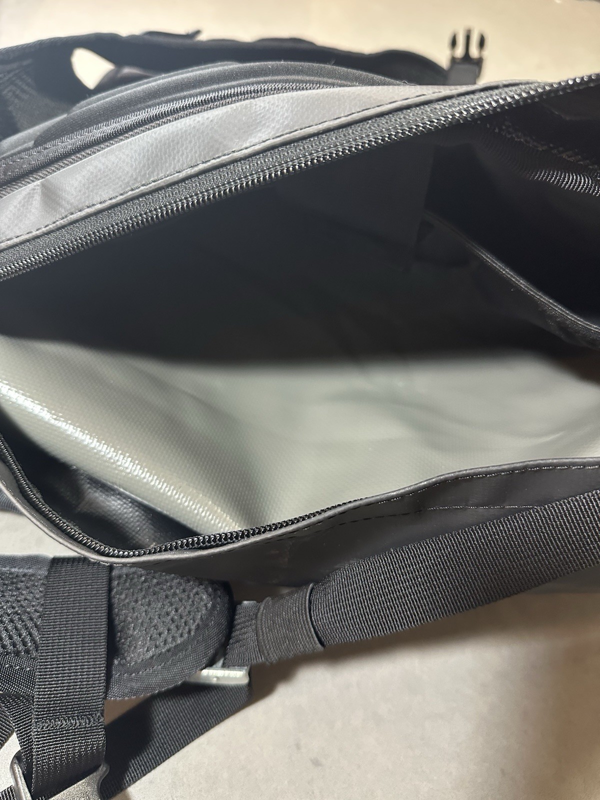 Chrome Industries Black Rolltop Backpack