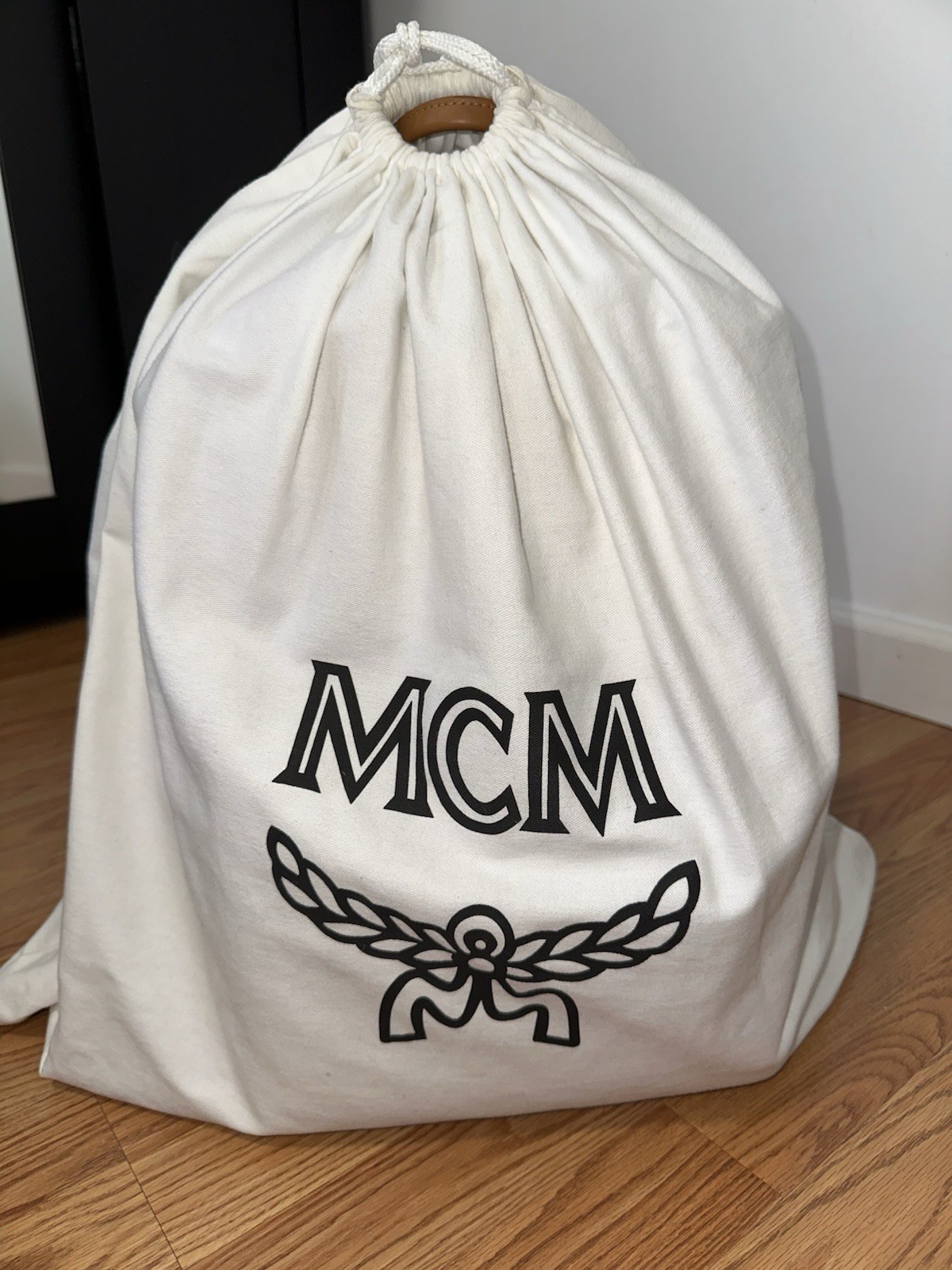 MCM Stark Backpack In Side Studded Visetos (2017) – Cognac – Medium -Barely Worn