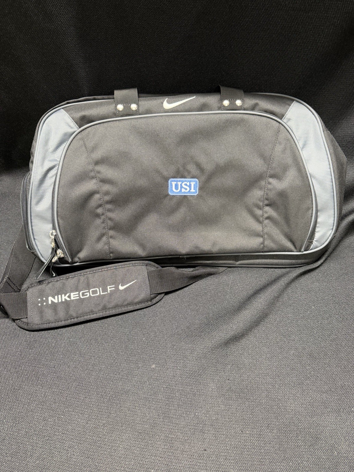 Nike Golf Adult Unisex Medium Duffel [TG0241] Black Bag 