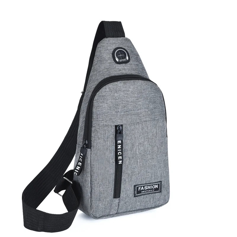 2025 New Multifunctional Chest Bag Men’S Fashion Trend Oxford Cloth Shoulder Bag
