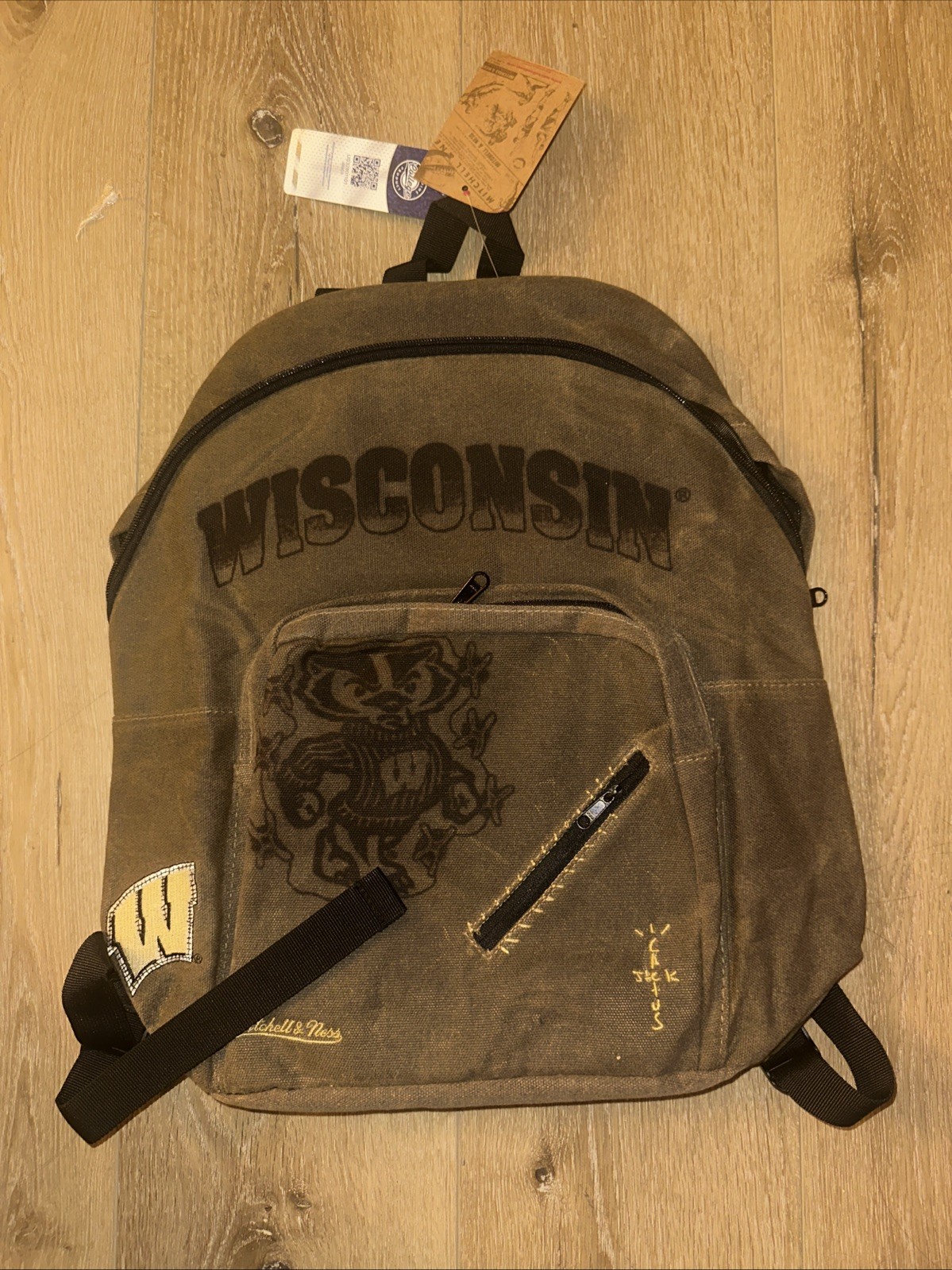 Cactus Jack Travis Scott X Mitchell & Ness Grambling State University Backpack