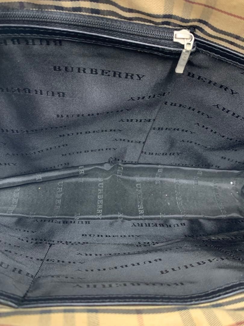 Burberry Black Nylon Nova Check Business Bag Men’s Briefcase Large 42cm 30cm