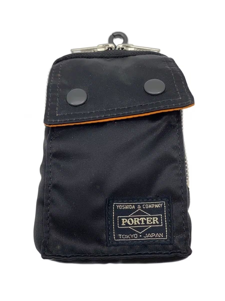 PORTER TANKER Nylon MOBILE POUCH Black 622-26112 Yoshida & Co. JPN USED