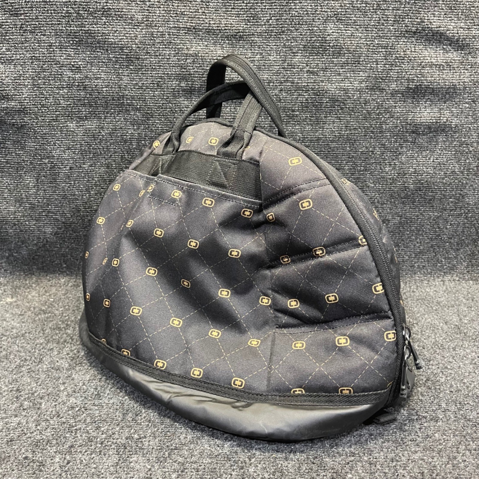 OGIO Head Case Black/Gold Motorcycle Helmet Quilted Padded Storage Travel Bag