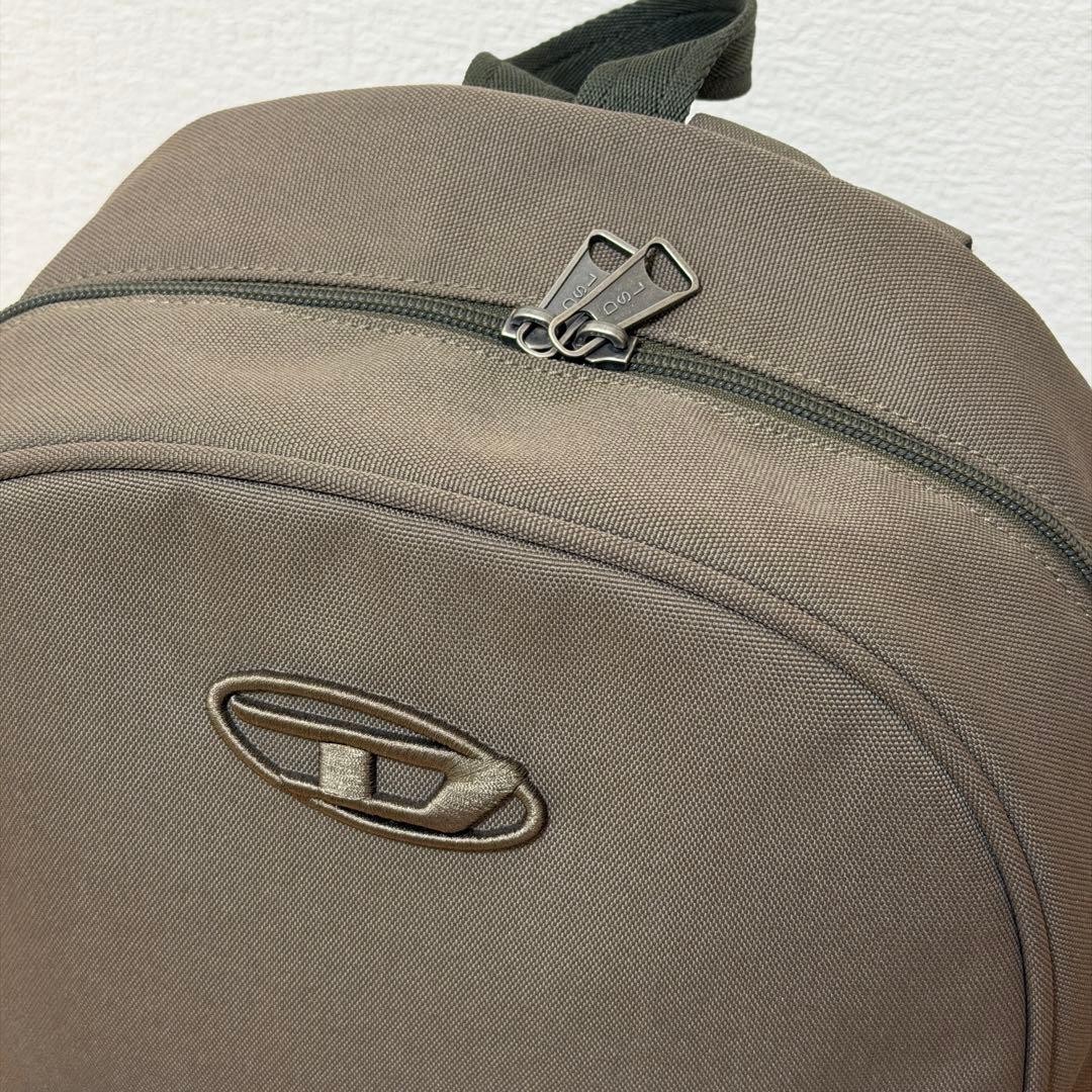 Diesel Men Backpack D Logo Rucksack 40x30cm Luxury Stylish Casual Italian Used