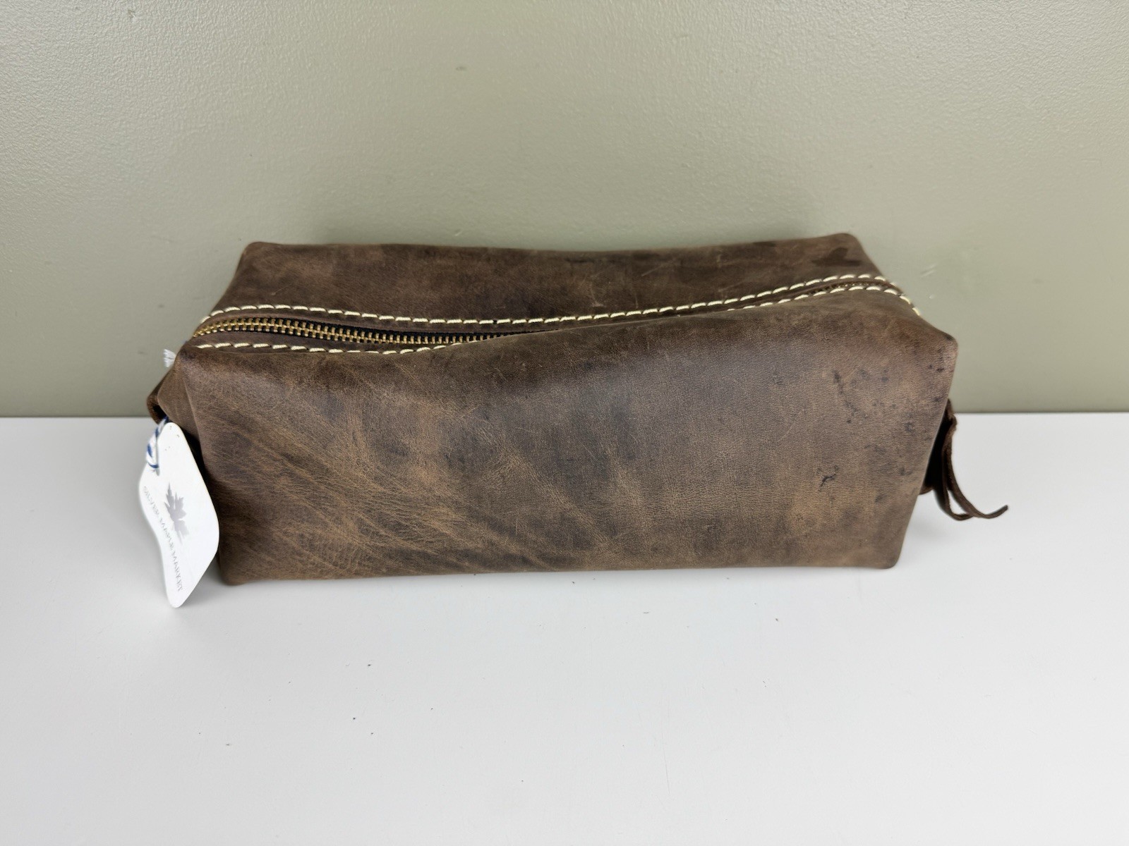 Leather Dopp Kit Lifetime Leather USA