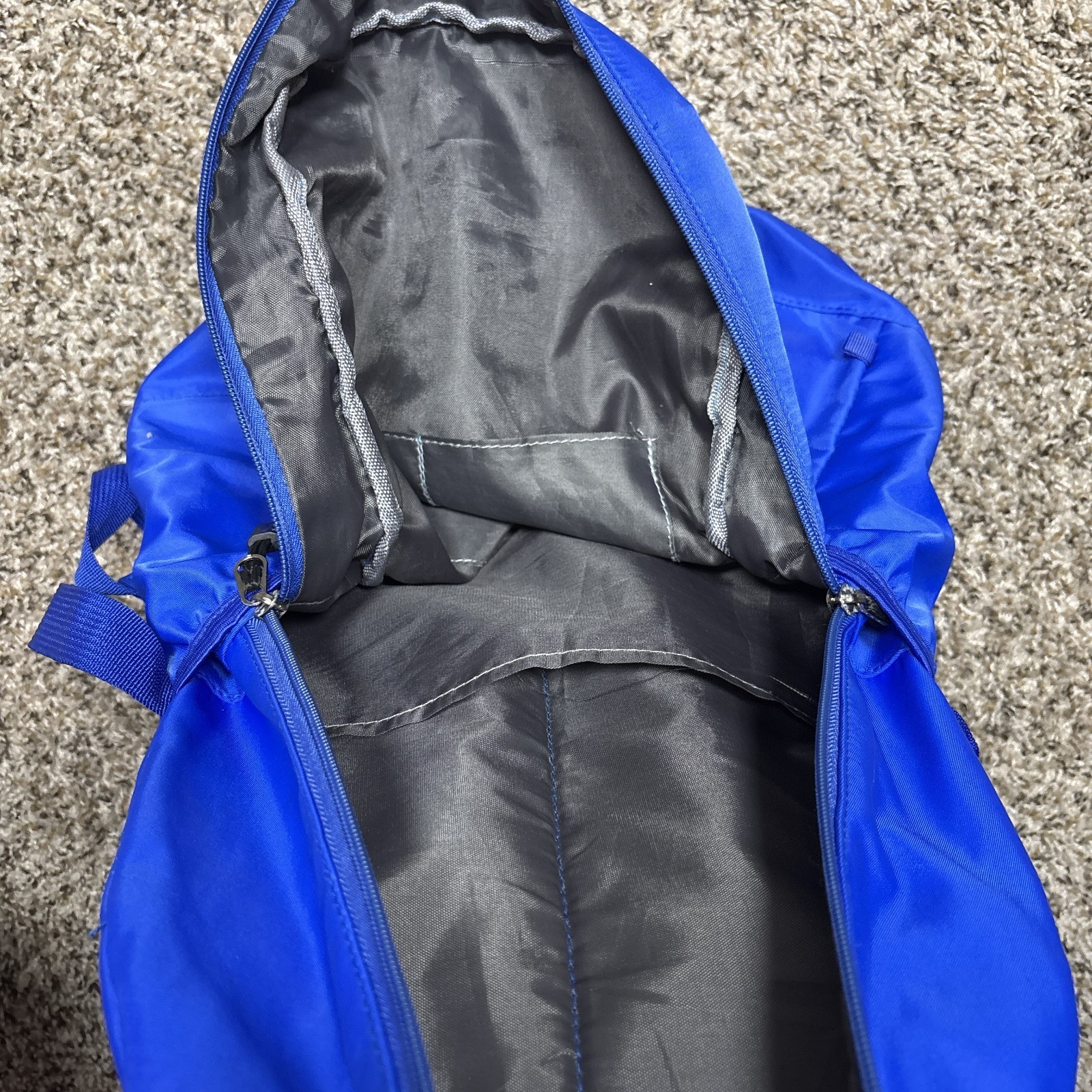 Supreme Logo Backpack Blue