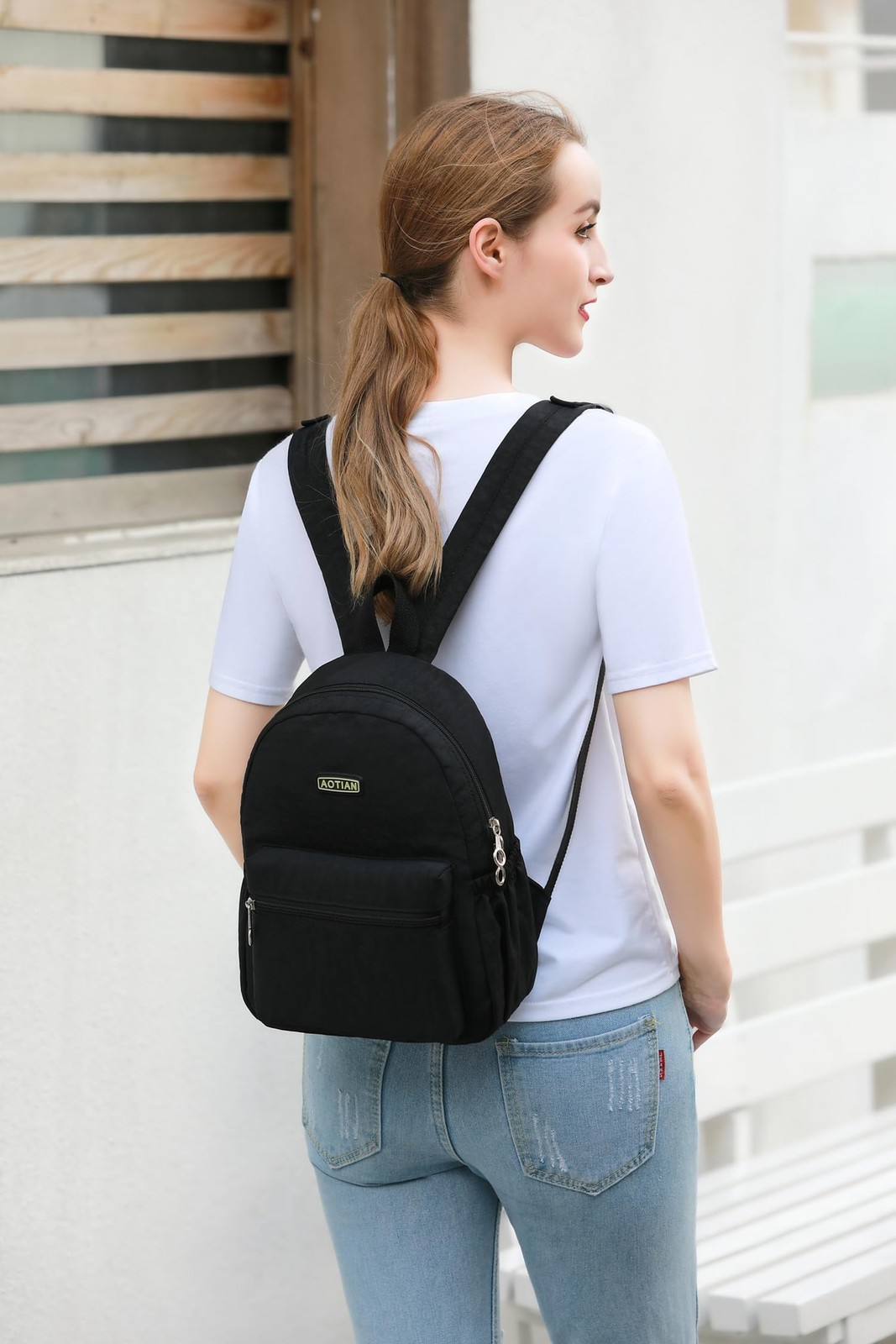 Mini Lightweight 11.8 Inch Backpack Durable Travel Hiking Women and Girls Sma…