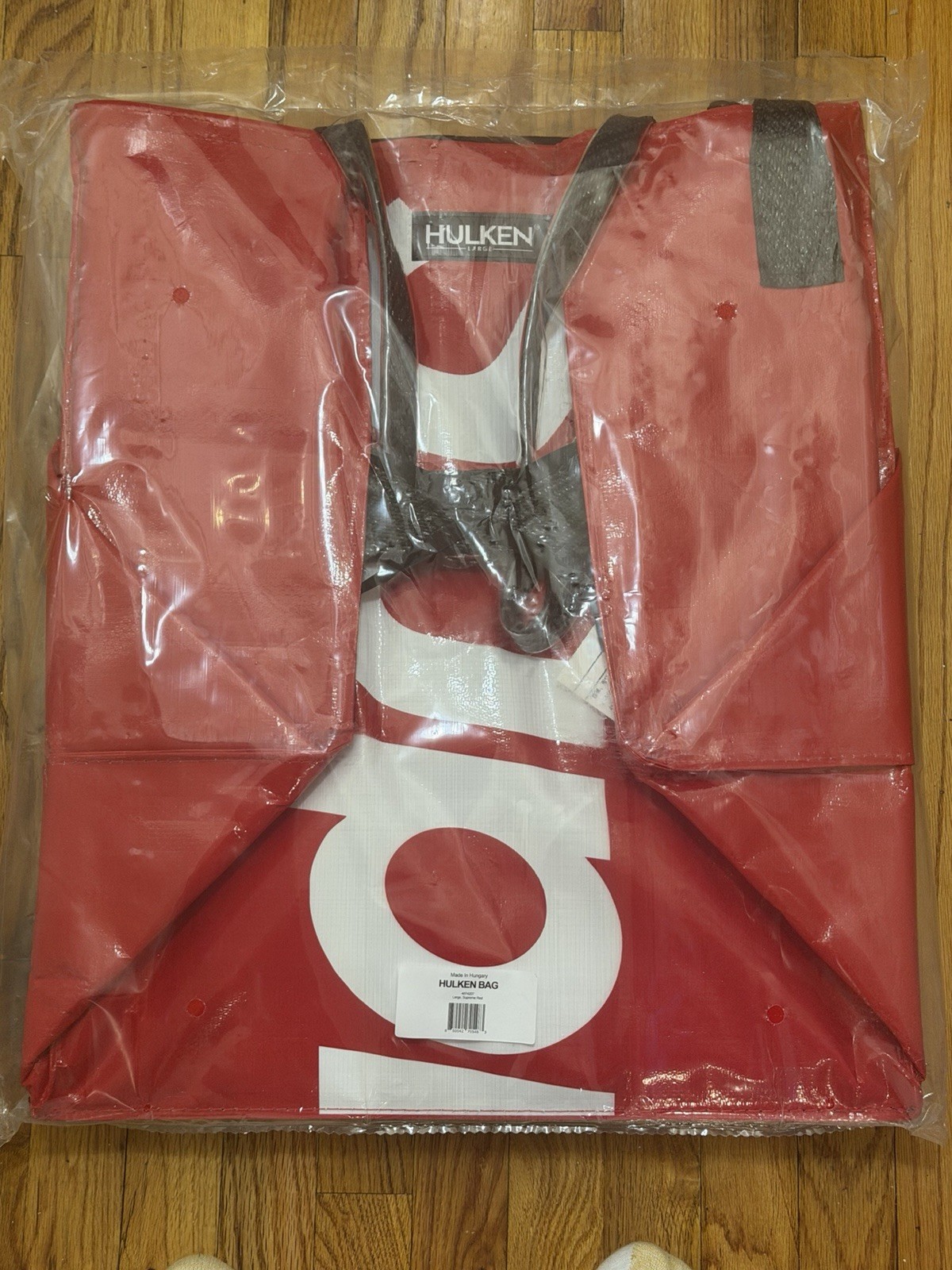 Supreme Hulken Rolling Tote Bag RED SS26 Large Over-Sized Travel Luggage
