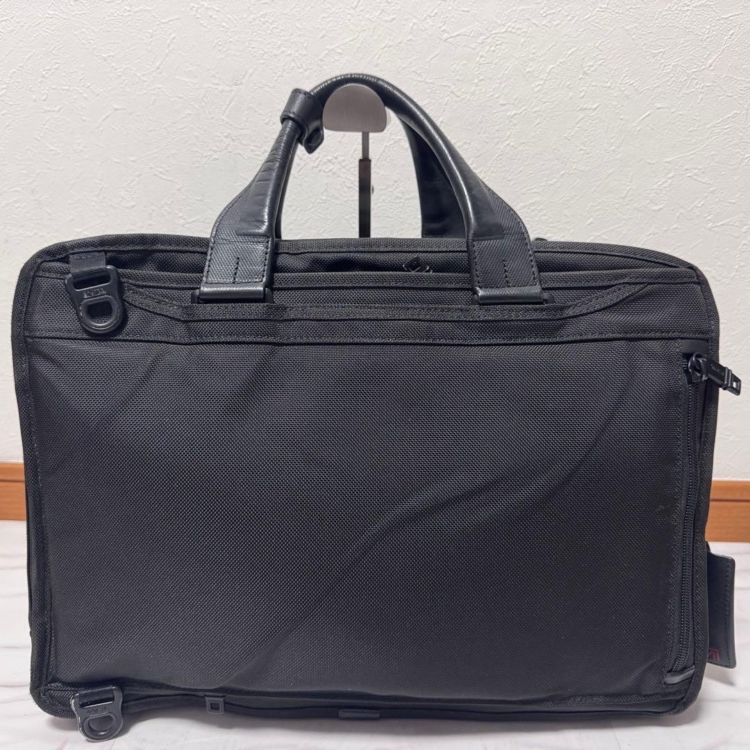 TUMI 26180D2 Alpha 2 Three Way Brief Black 3Way Backpack Business Bag A4 Japan