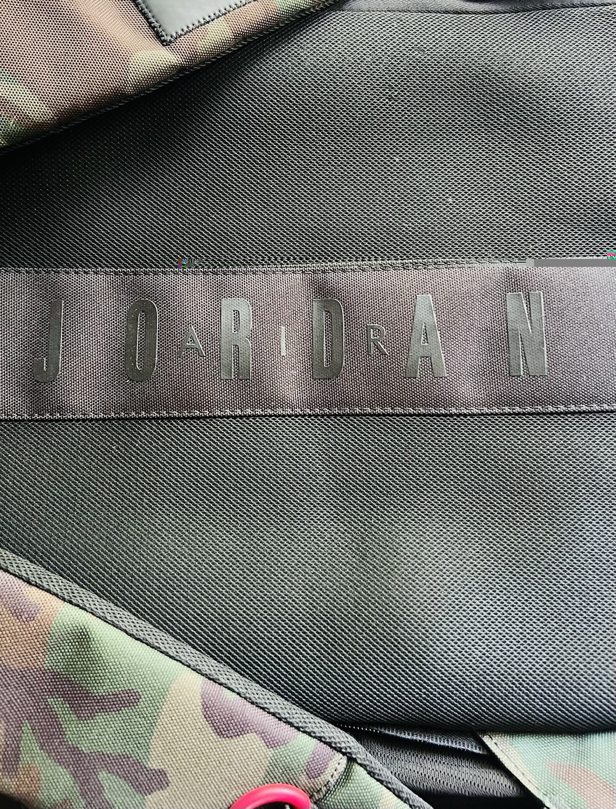 Jordan Utility Backpack Camo Multi Pocket Cargo School Travel Bag READ PLEASE 🔴