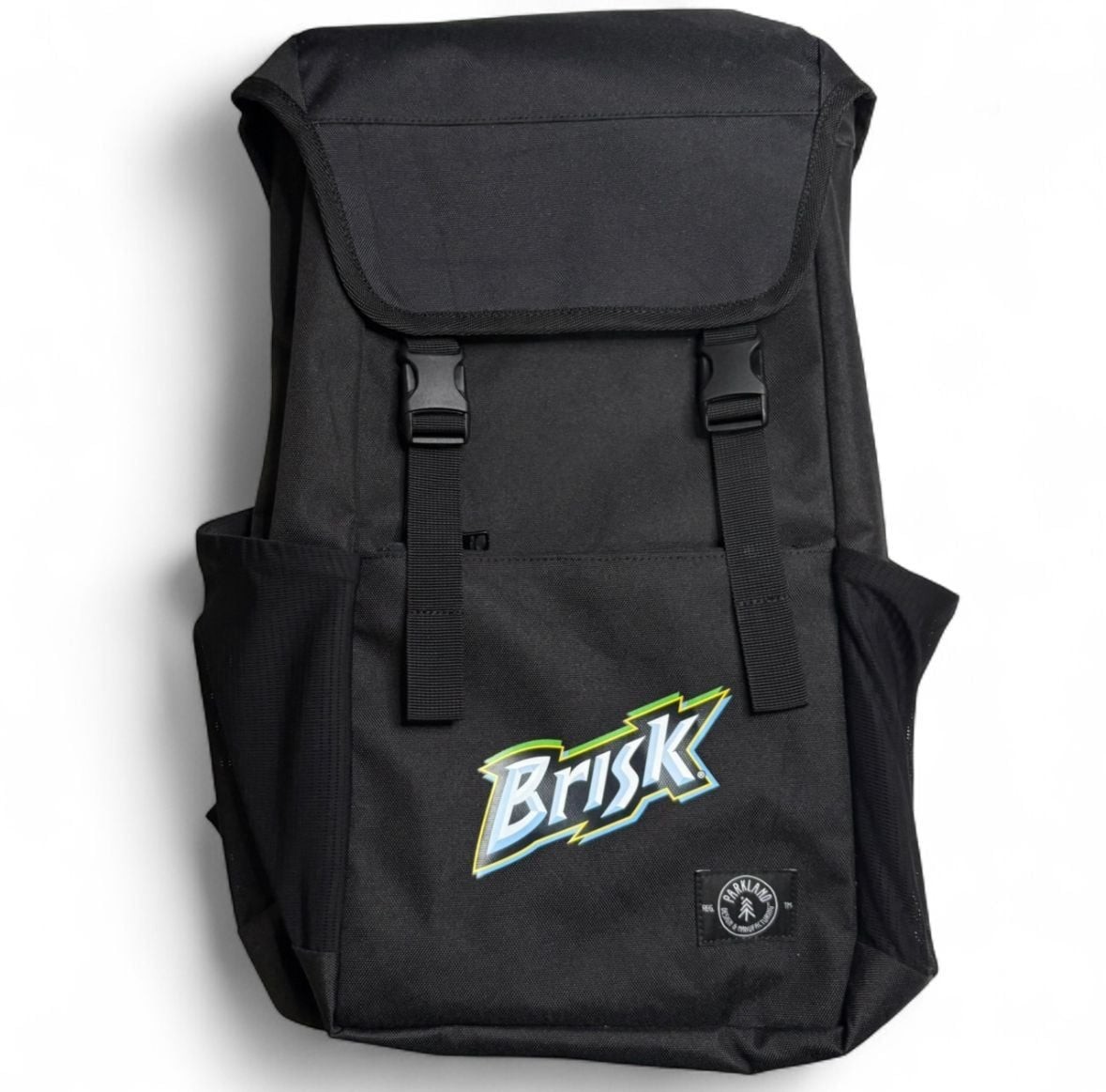 BRISK ICED TEA PROMOTIONAL PARKLAND DESIGN & MANUFACTURING BACKPACK BLACK RARE