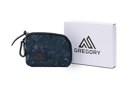 [Gregory] Gift Set: Card Case Pouch Coin Wallet Gift Box with Carabiner Brand