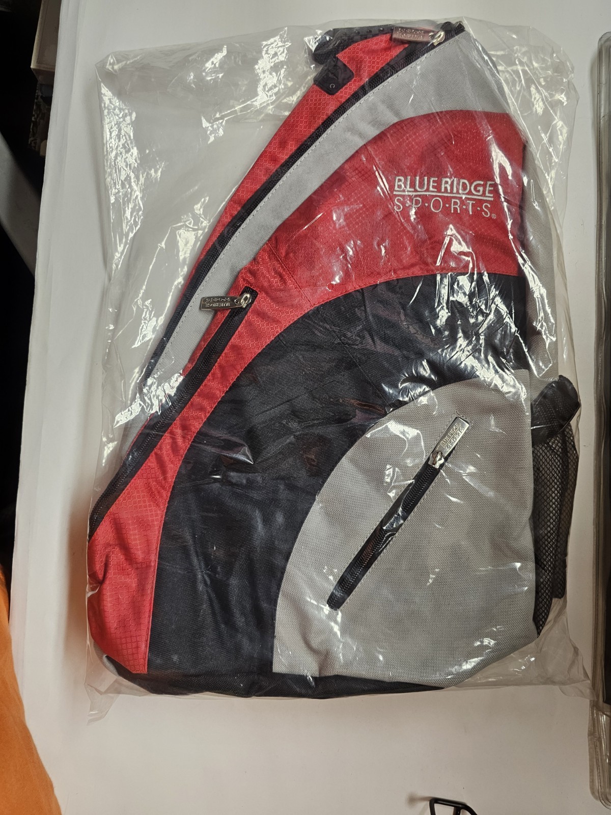 BACKPACK Red Single Strap Sling Backpacks Crossbody BLUE RIDGE SPORTS NWT
