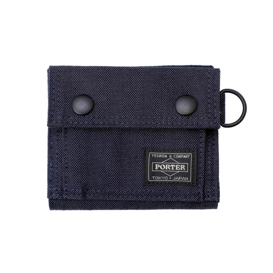 PORTER YOSHIDA SMOKY WALLET Navy 592-26370