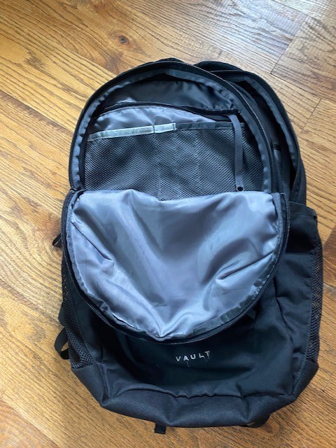 The North Face Vault Backpack Black- One Size Laptop School Travel