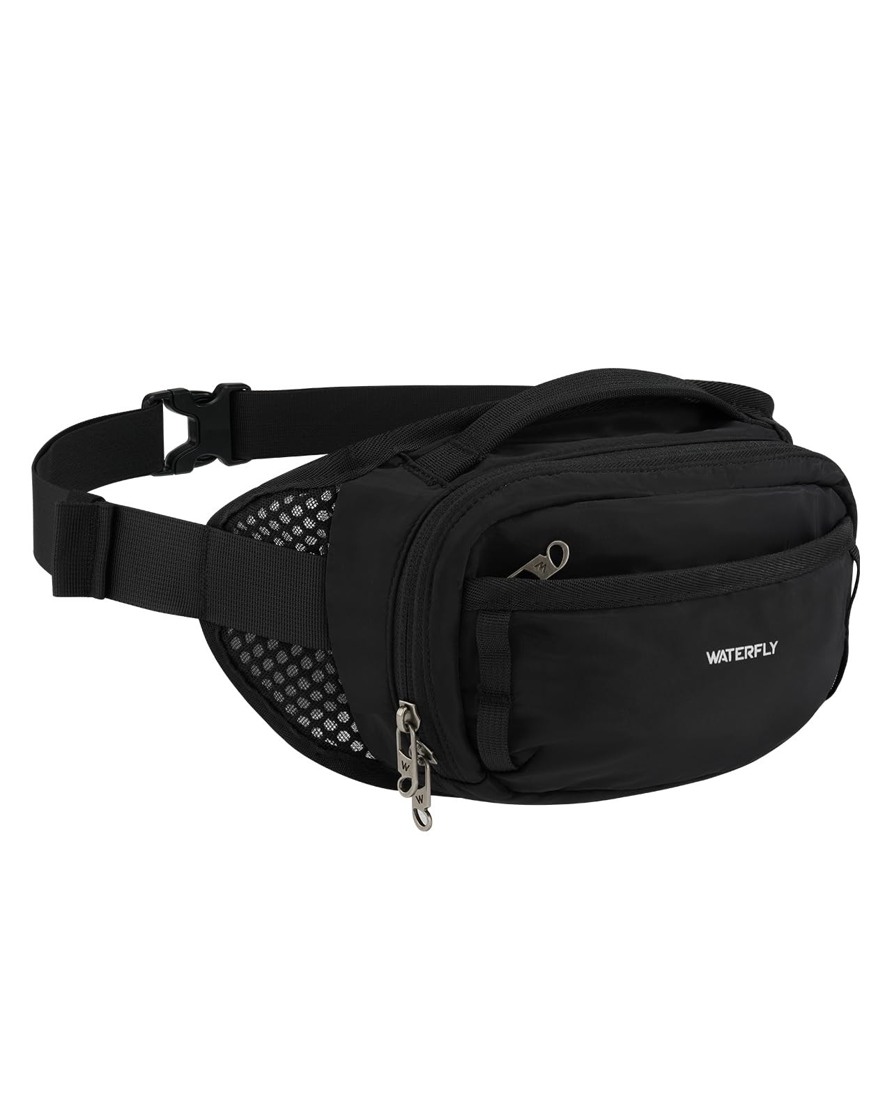 2.3L RFID Fanny Pack: Anti-Theft Bellows-Style Opening for Hiking