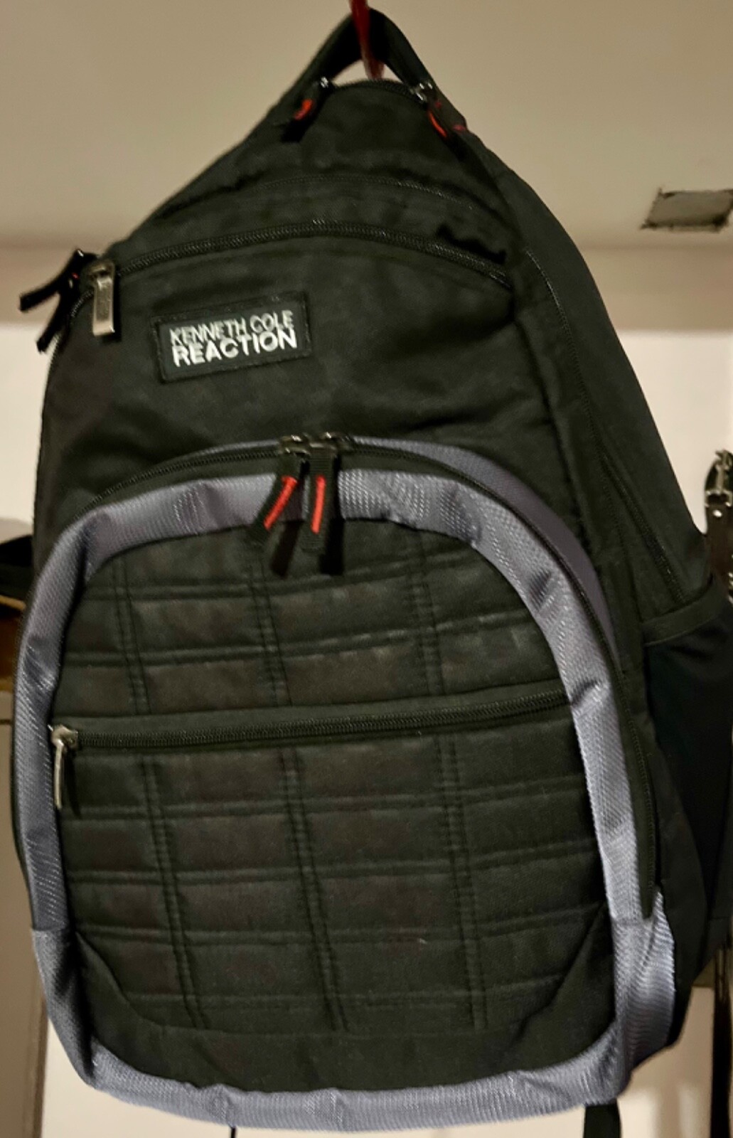 Kenneth Cole Reaction 16″, Black Polyester, Polyester Backpack