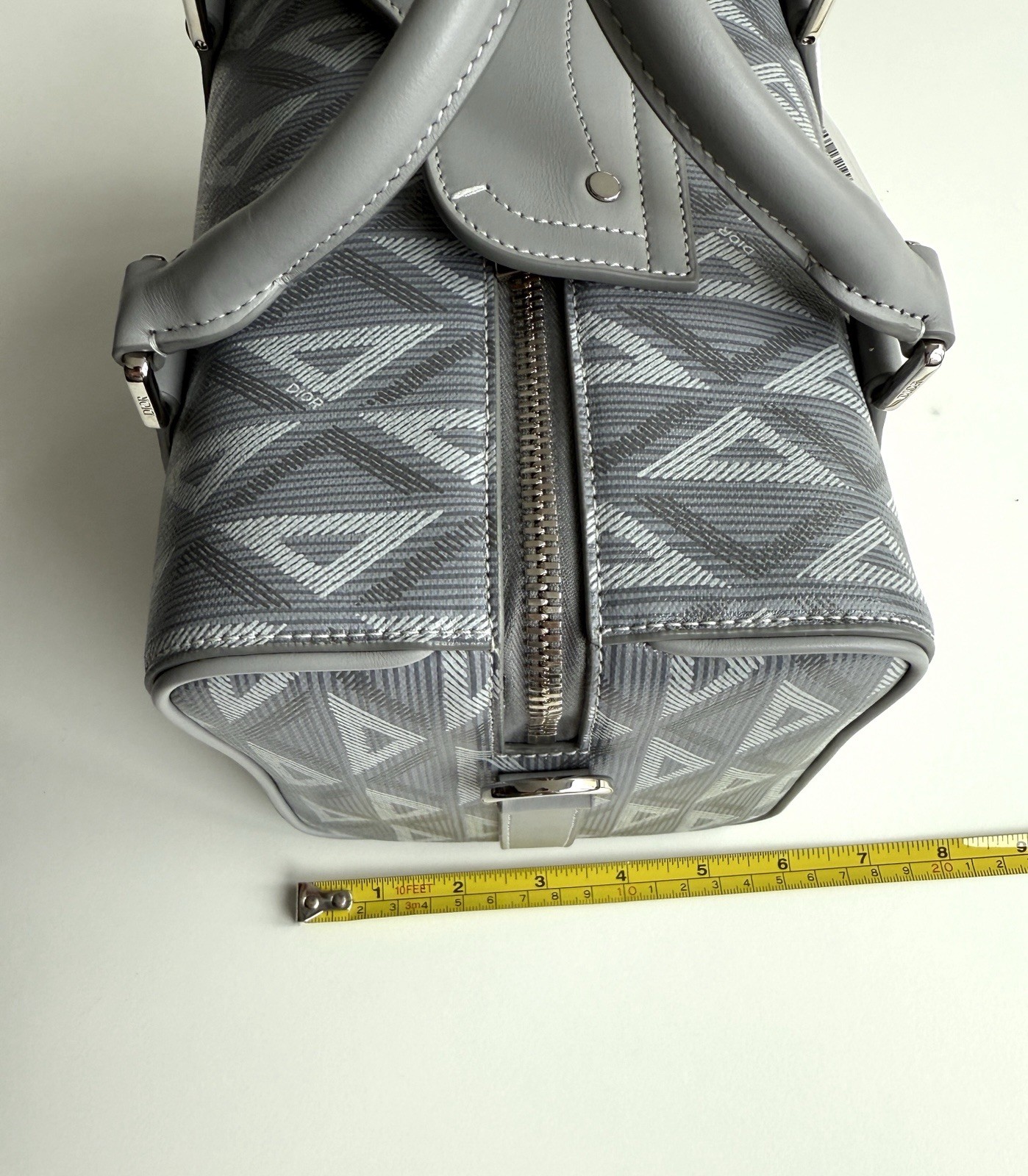 Dior Lingot 26 Bag In Gray CD Monogram
