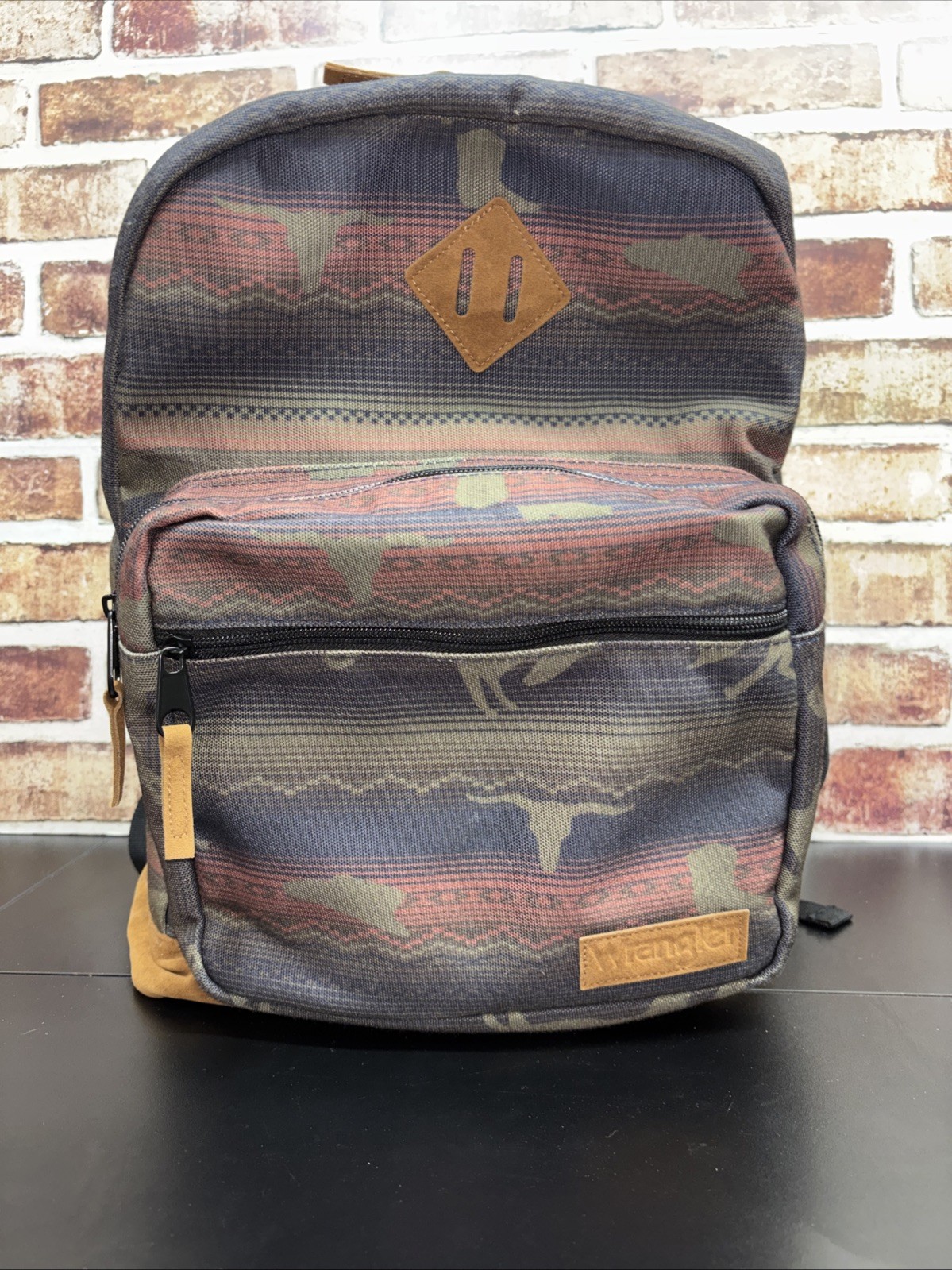 Yellowstone Sturdy Backpack for Travel Classic Logo Aztec/ Cowboy