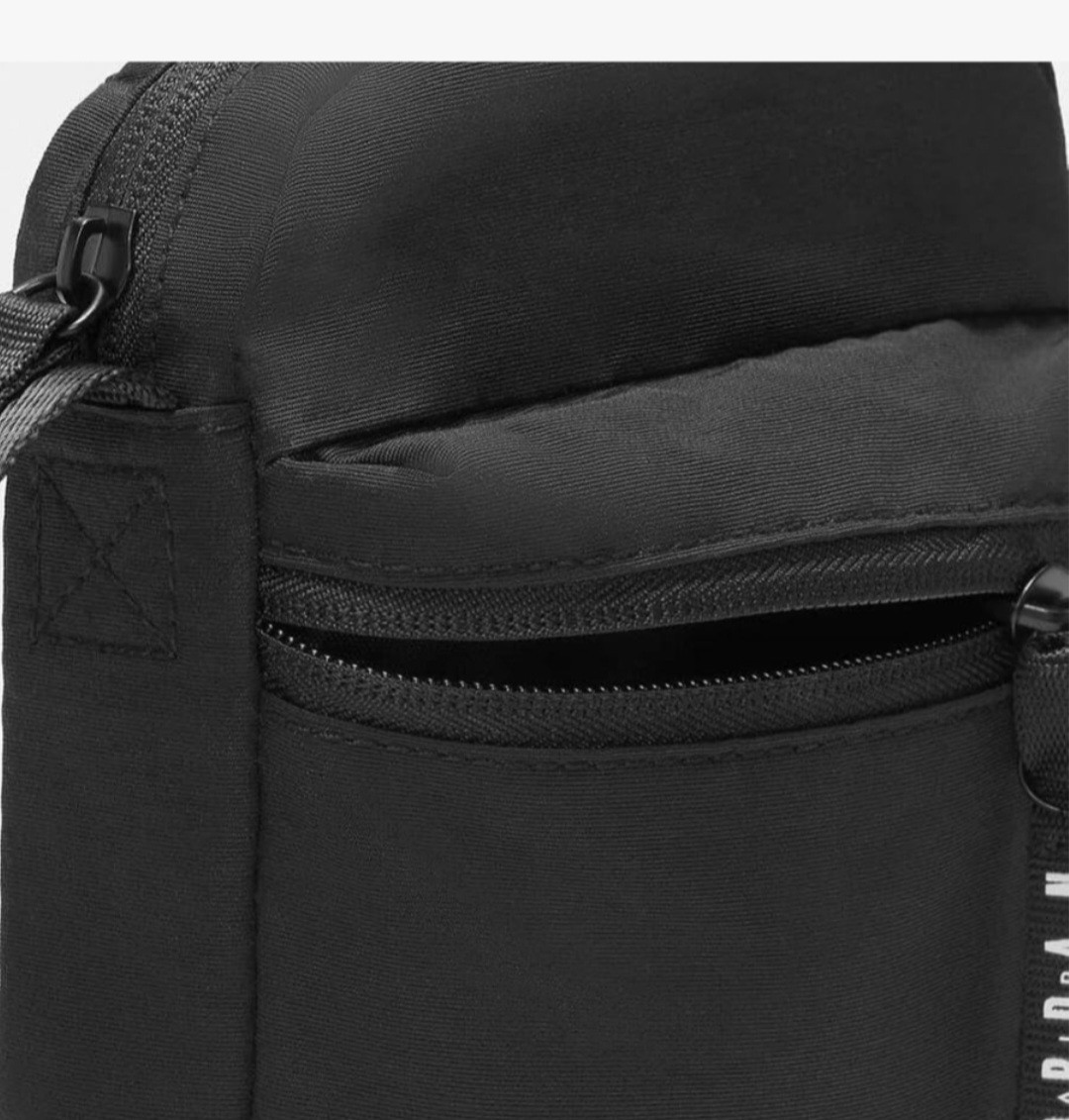 NIKE JORDAN AIR Crossbody AIRBORNE FESTIVAL BAG Shoulder Black Unisex NWT