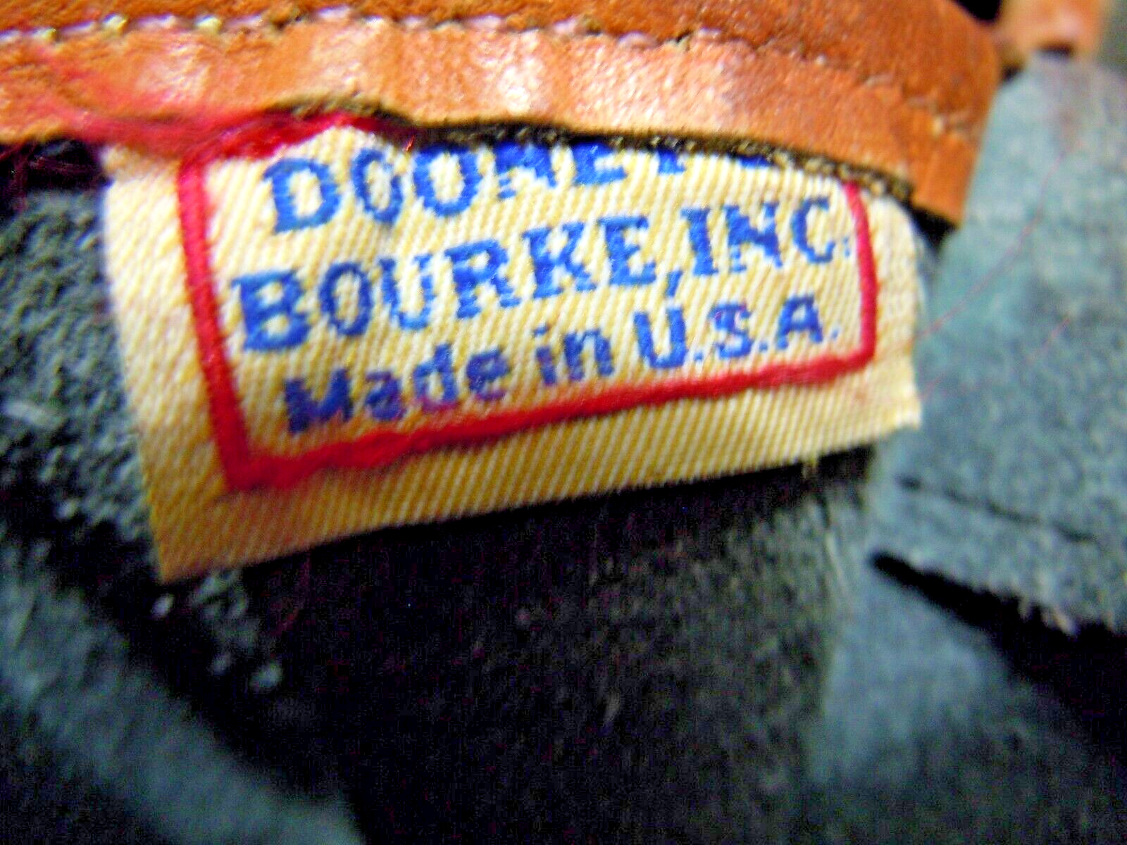 Vintage Dooney & Bourke Laptop / Briefcase Messenger USA #3 (on sale)