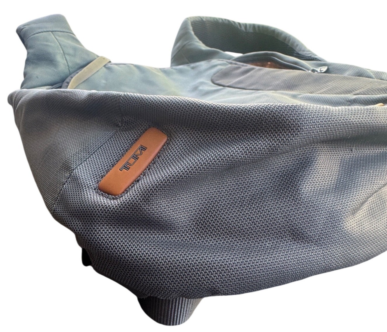 Tumi T-Tech 57415IR Backpack Gray Nylon Travel Laptop Bag Multiple Pockets