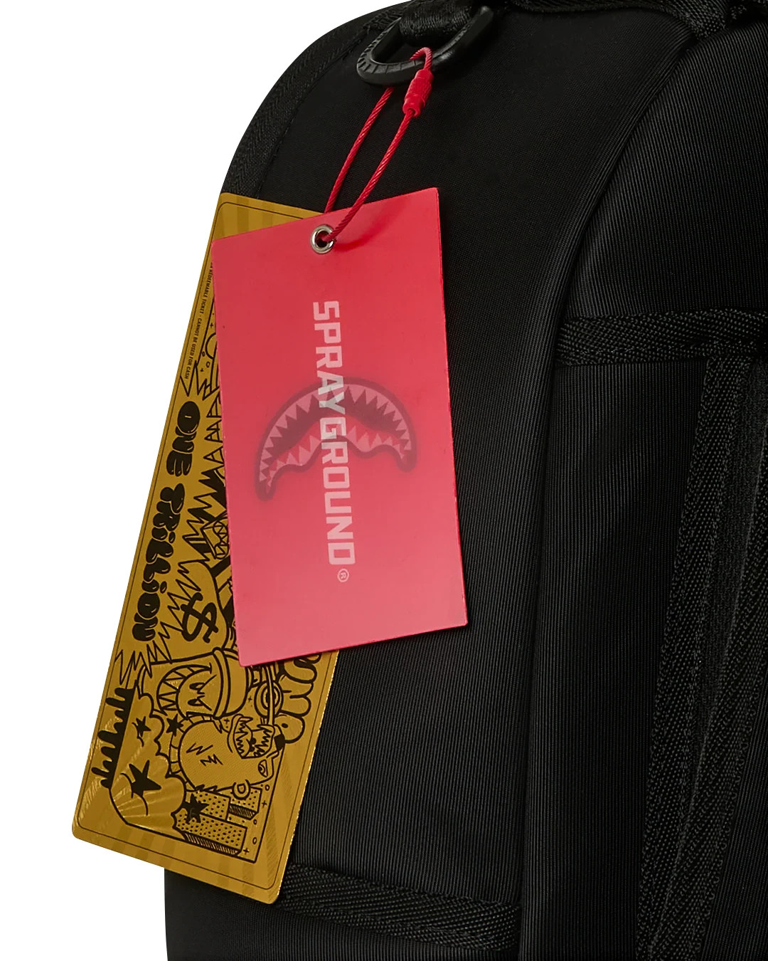 Sprayground Shark Purple Passport Backpack🔥New Black Bookbag School Travel Bag