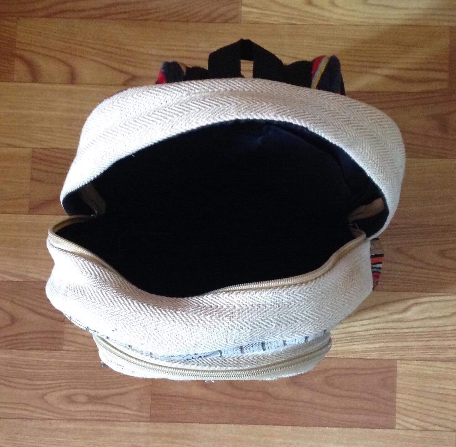 Large Pure Hemp Backpack