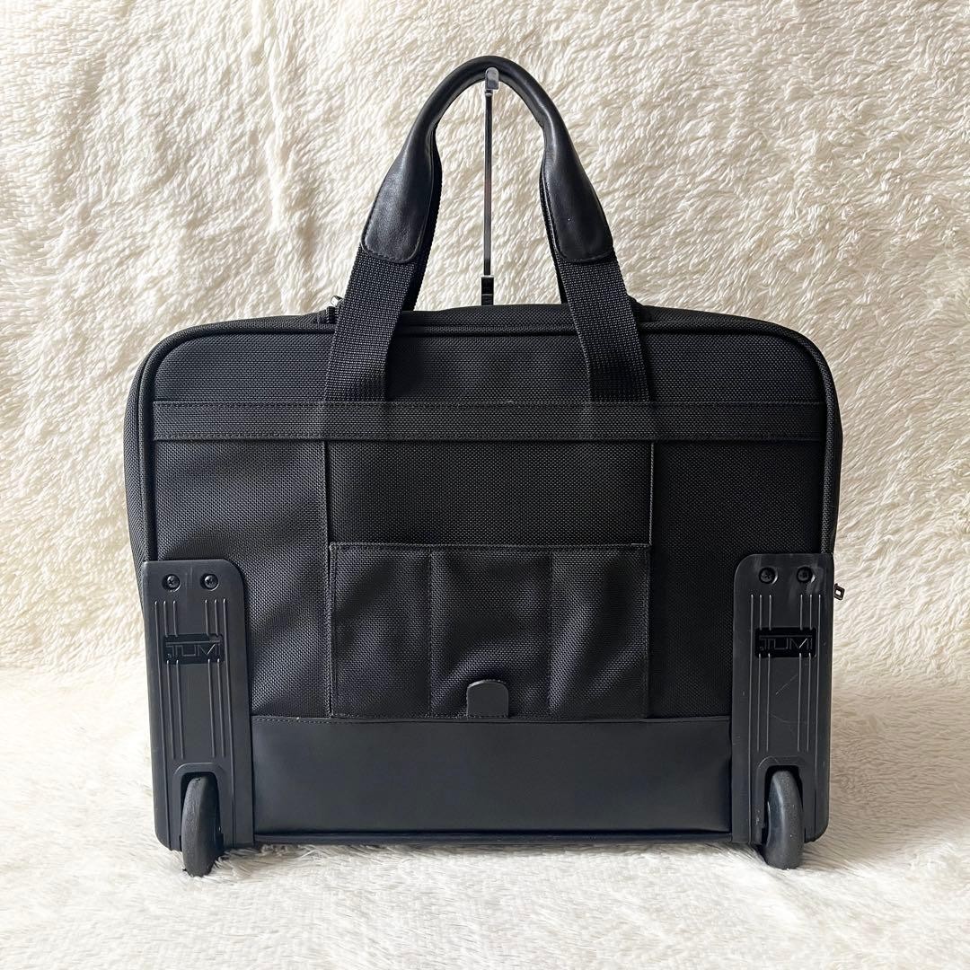Level TUMI Carry Case Expandable Business Bag Black